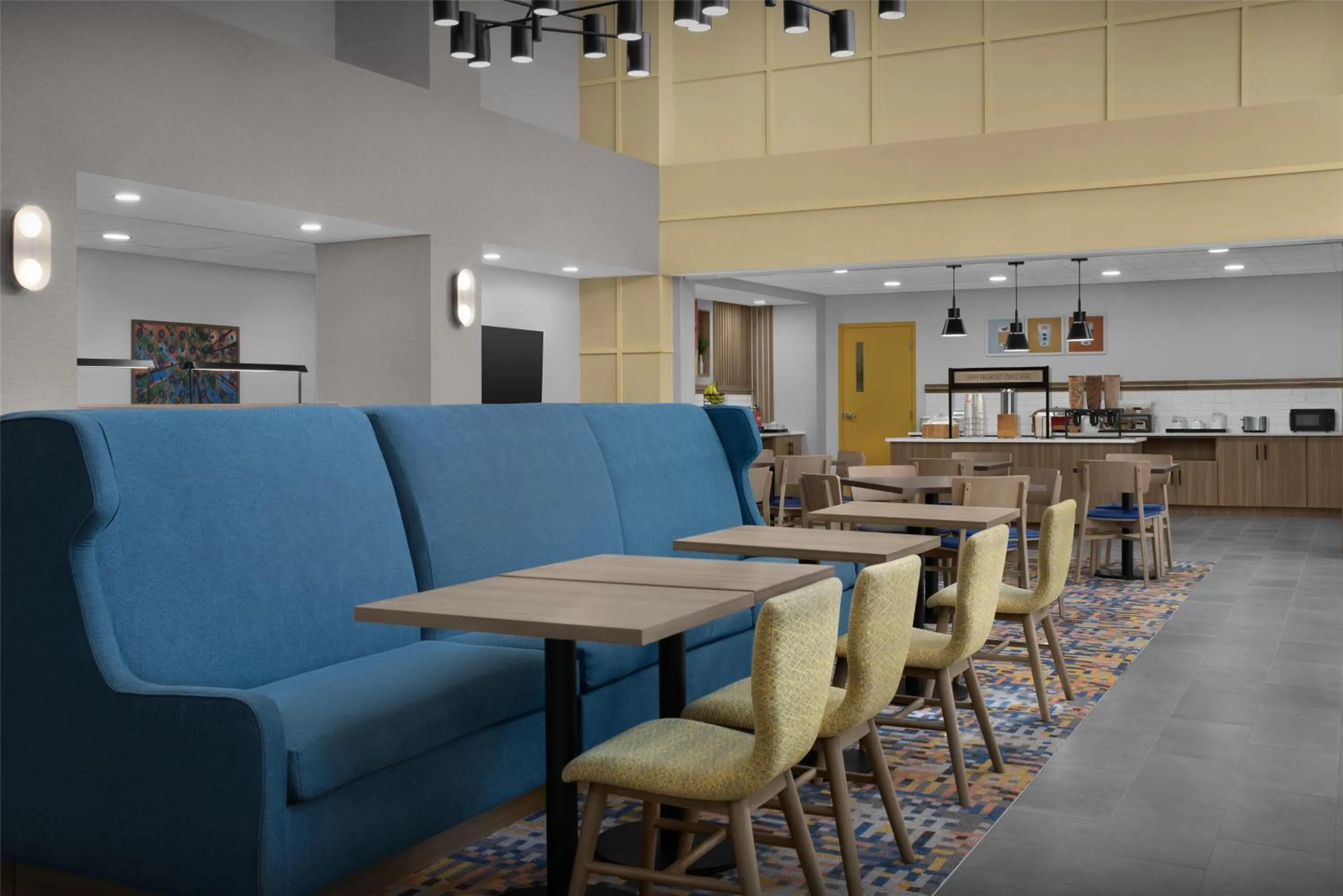 Lobby or reception in Hampton Inn & Suites Laurel