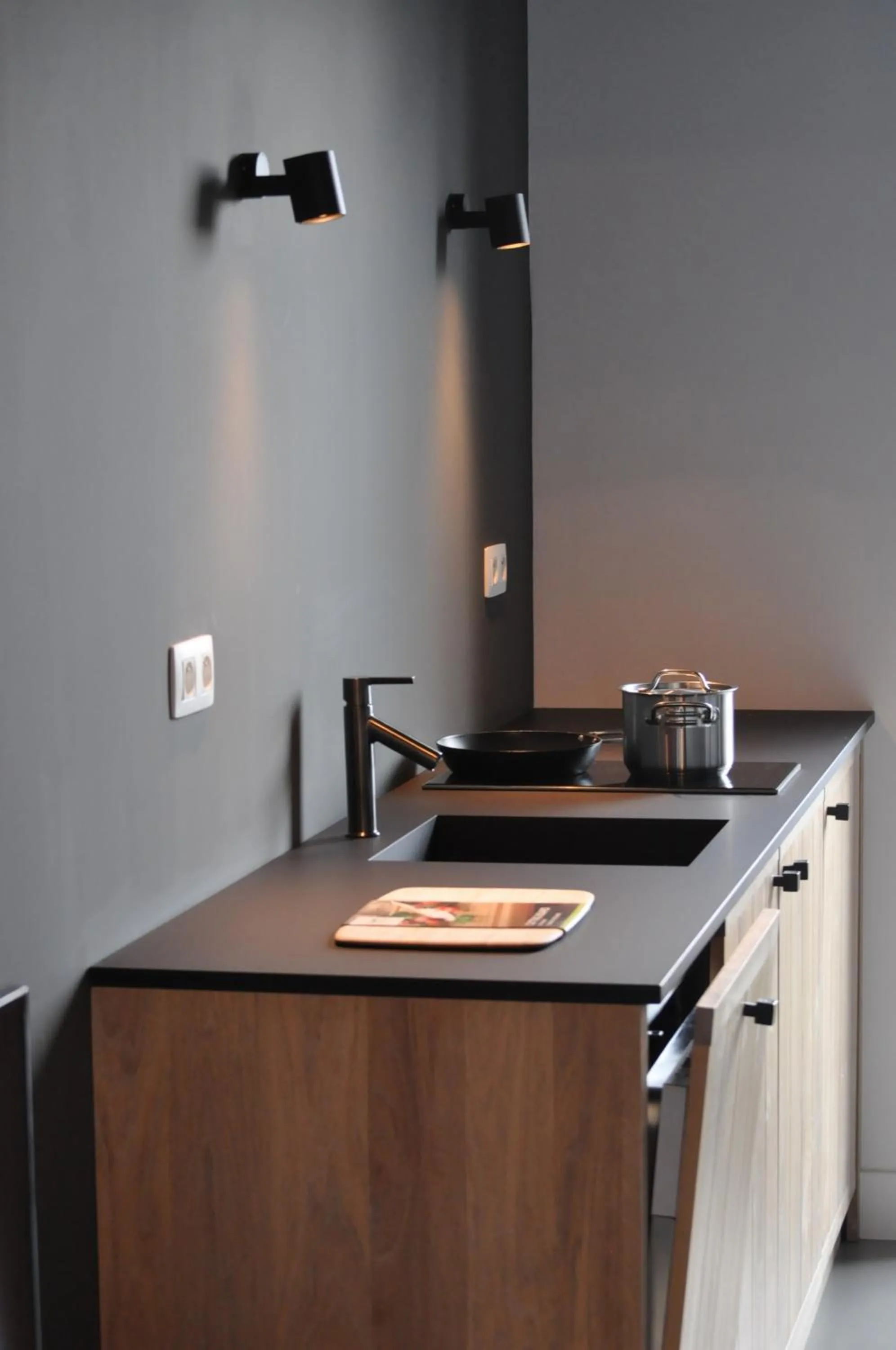 Kitchen or kitchenette in TRUST Hotel