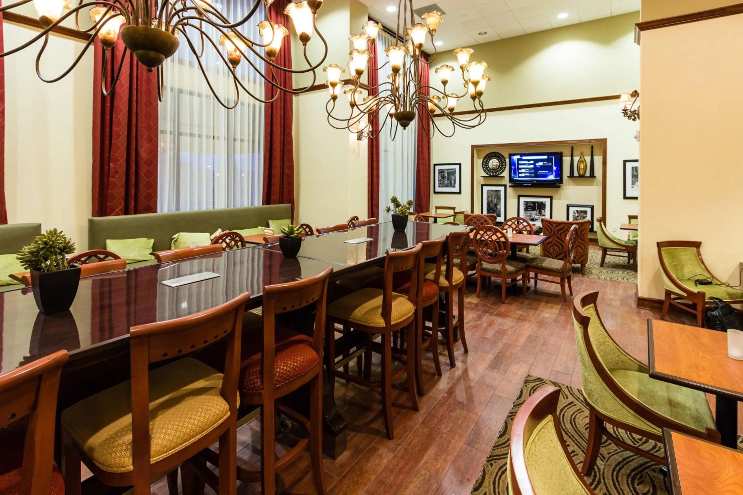 Lobby or reception in Hampton Inn & Suites by Hilton Tomball Houston NW
