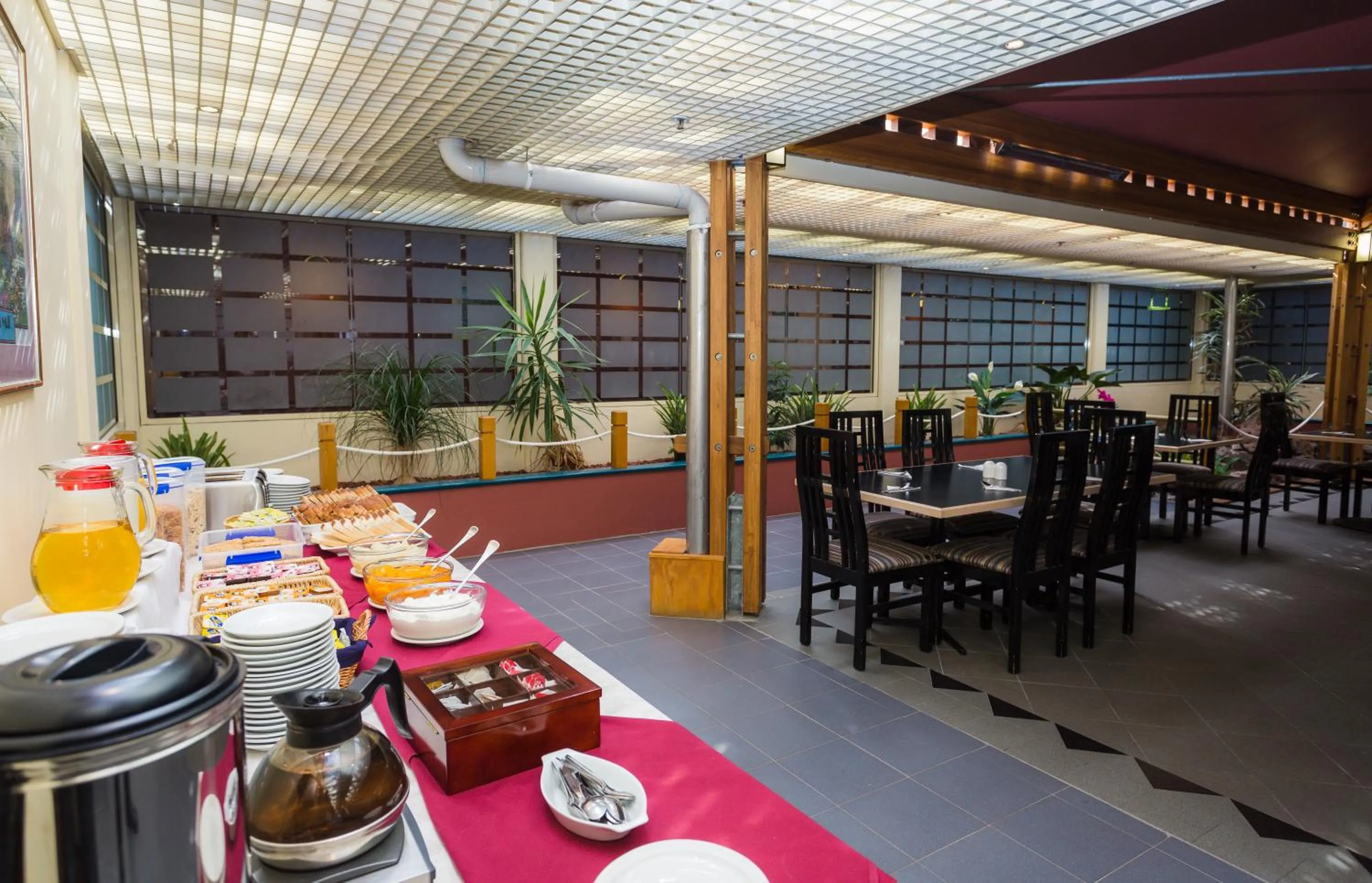 Continental breakfast in La Maison Boutique Hotel