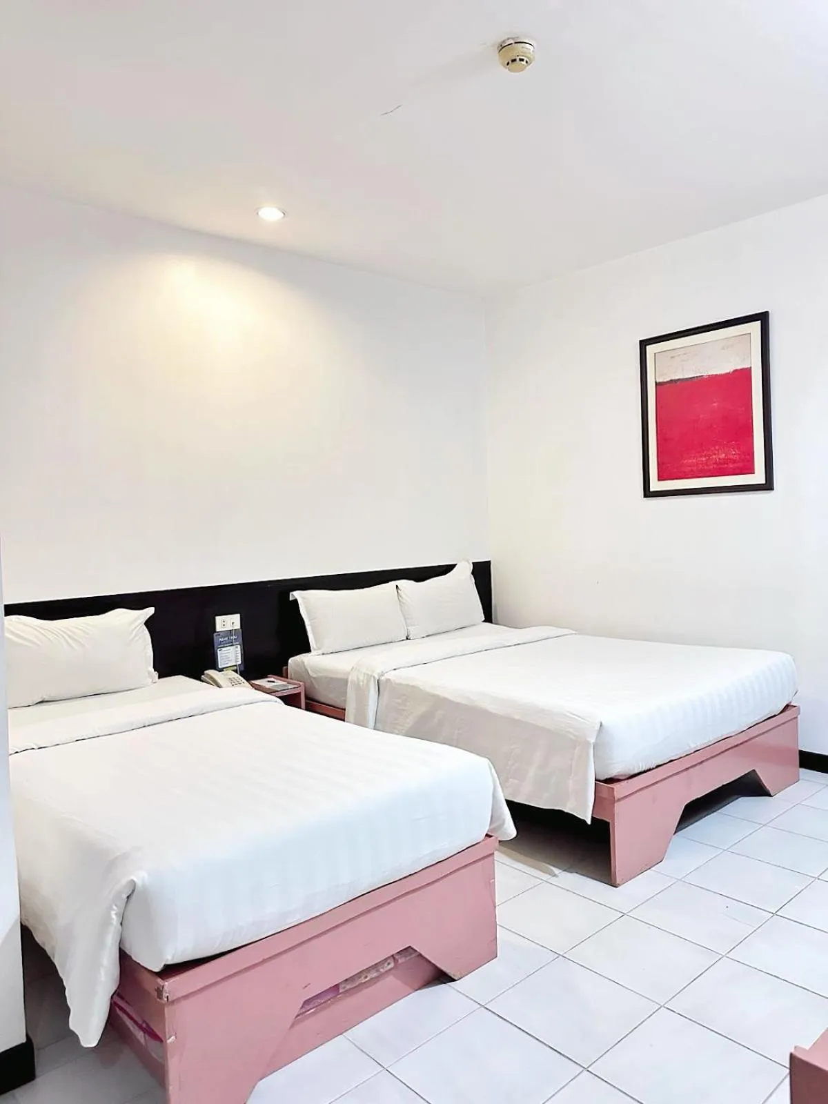 Bed in Hotel Pier Cuatro