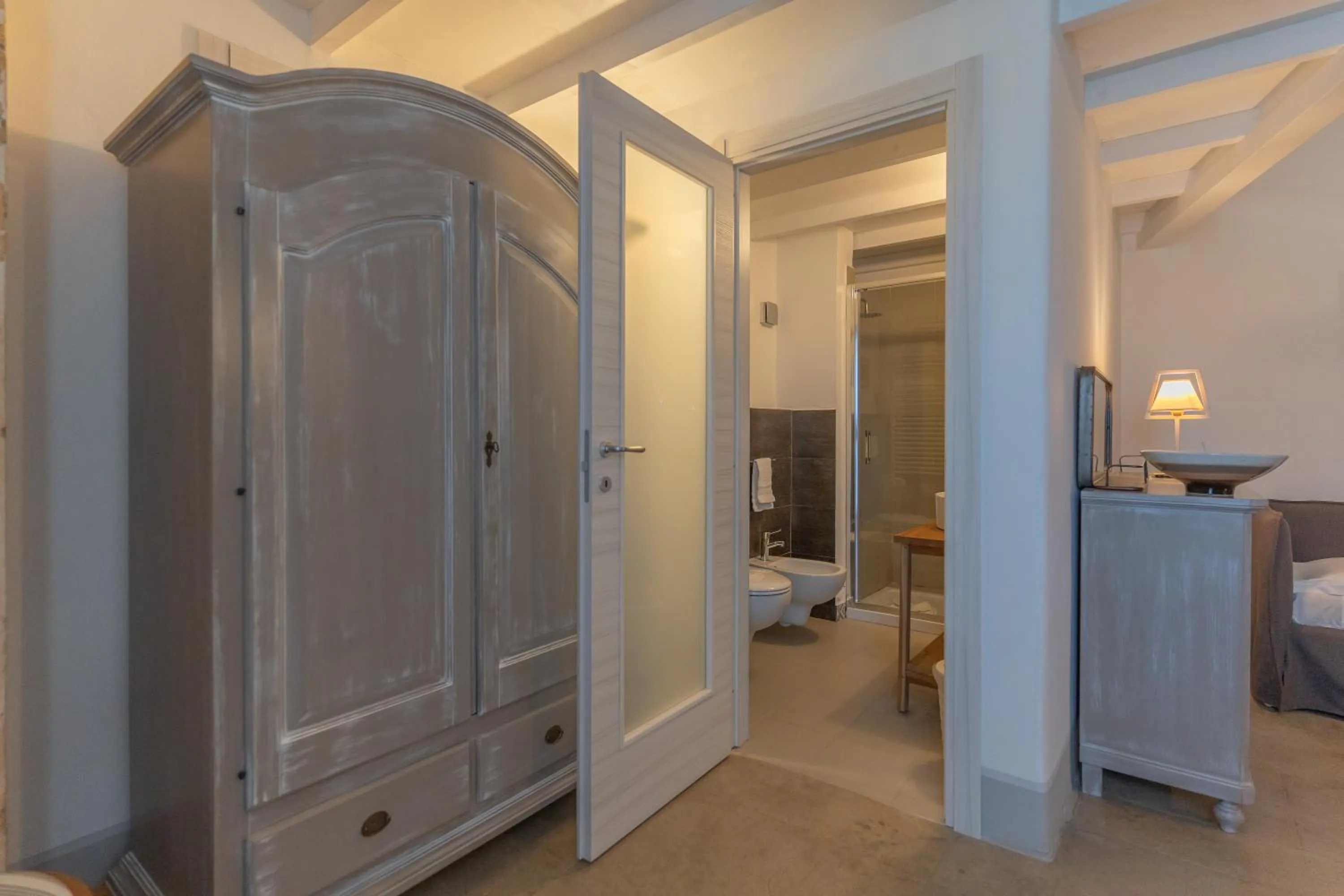 Bathroom, Bed in Casina Bellanova