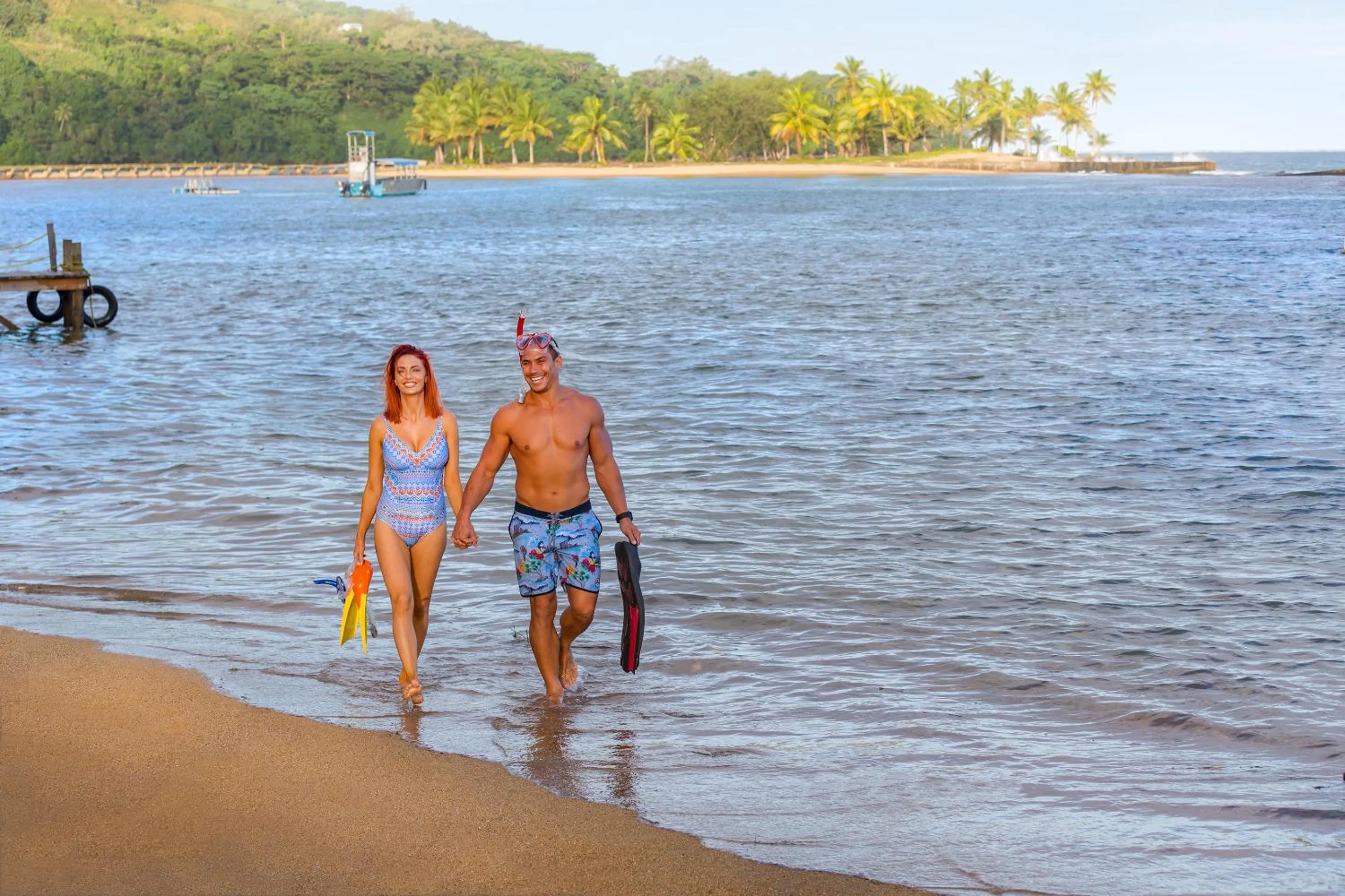 People in The Naviti Resort