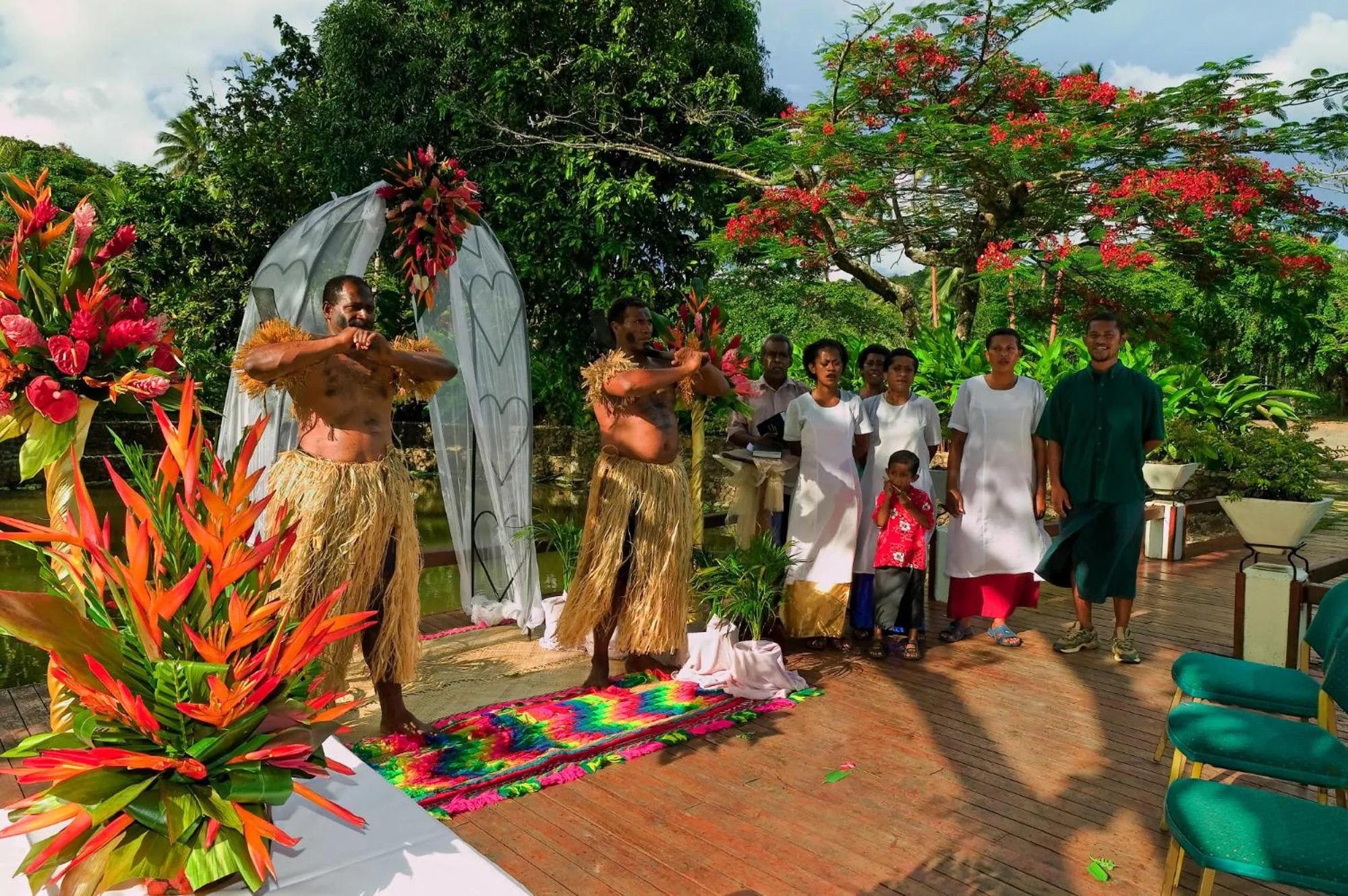 People in The Naviti Resort