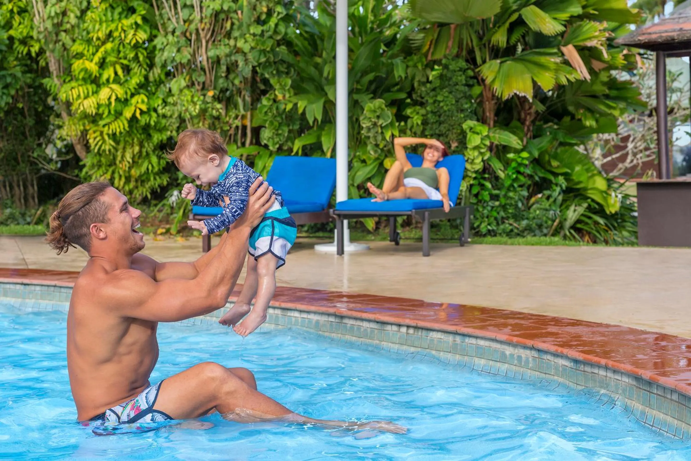 People in The Naviti Resort