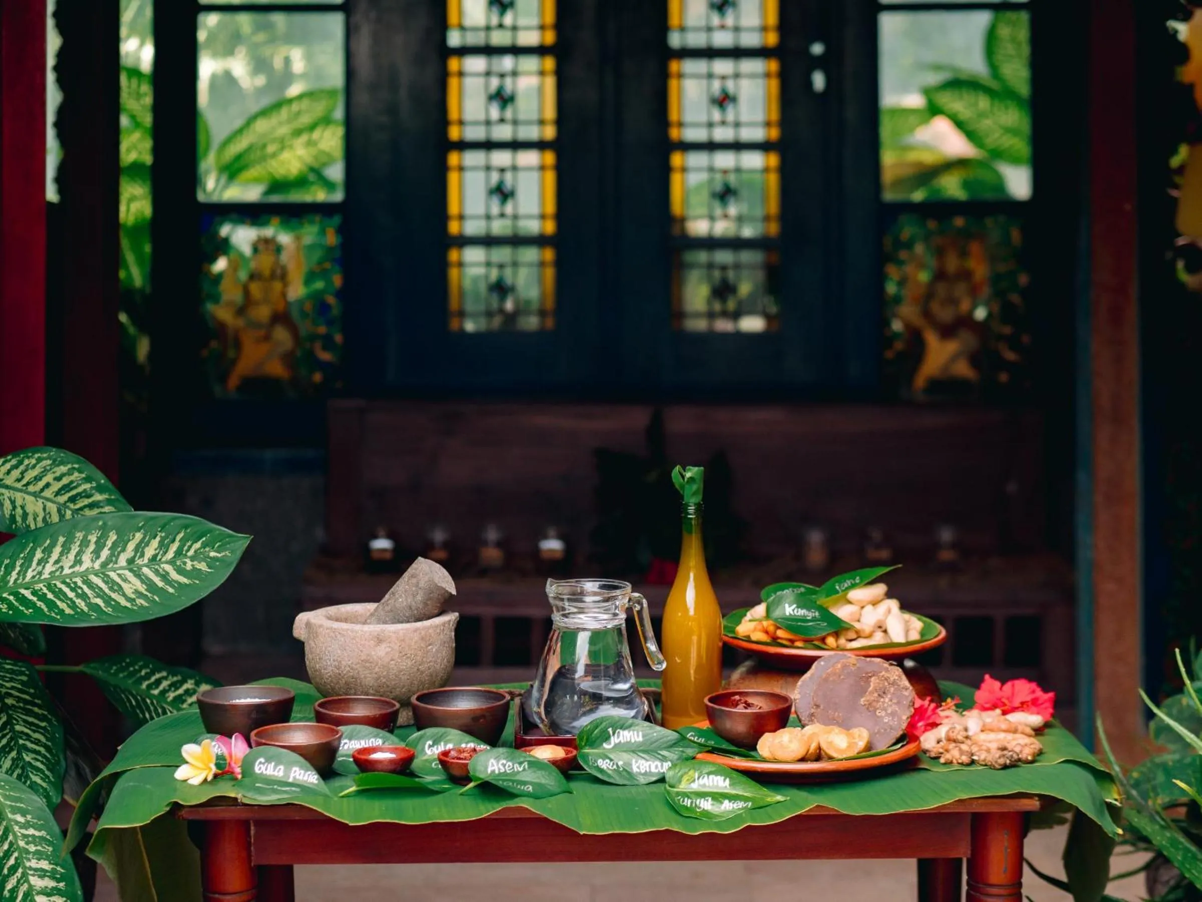 Food and drinks in Hotel Tugu Malang