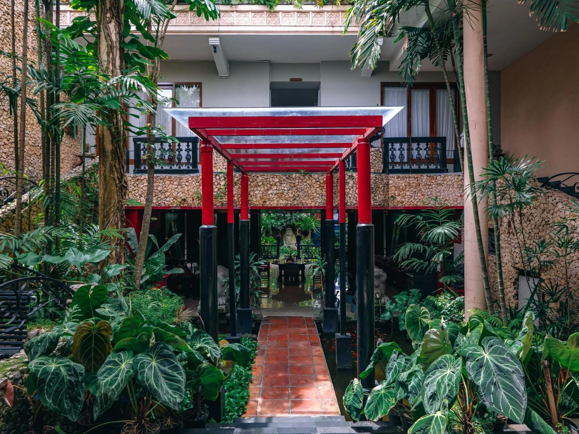 Garden in Hotel Tugu Malang