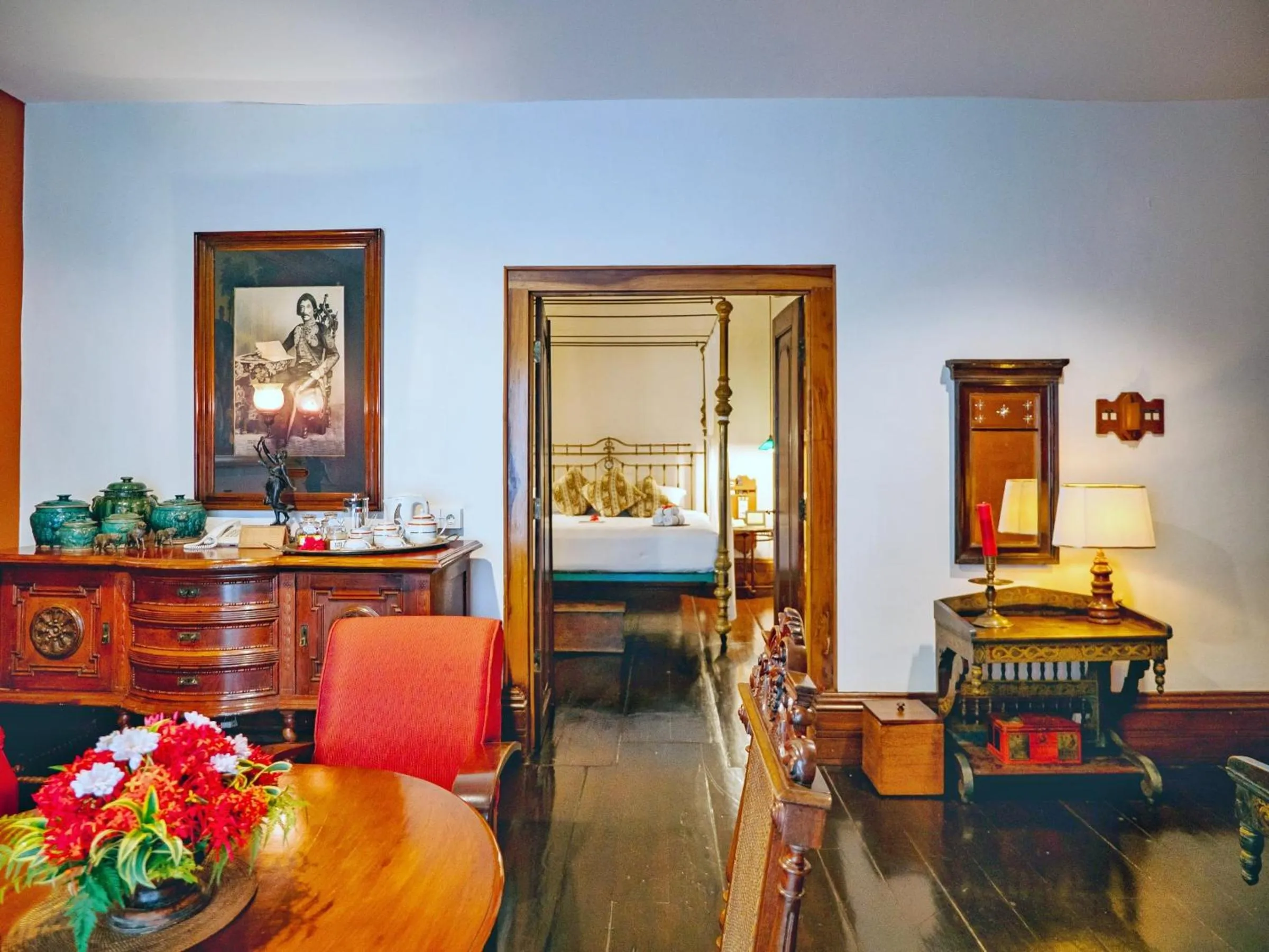 Living room in Hotel Tugu Malang