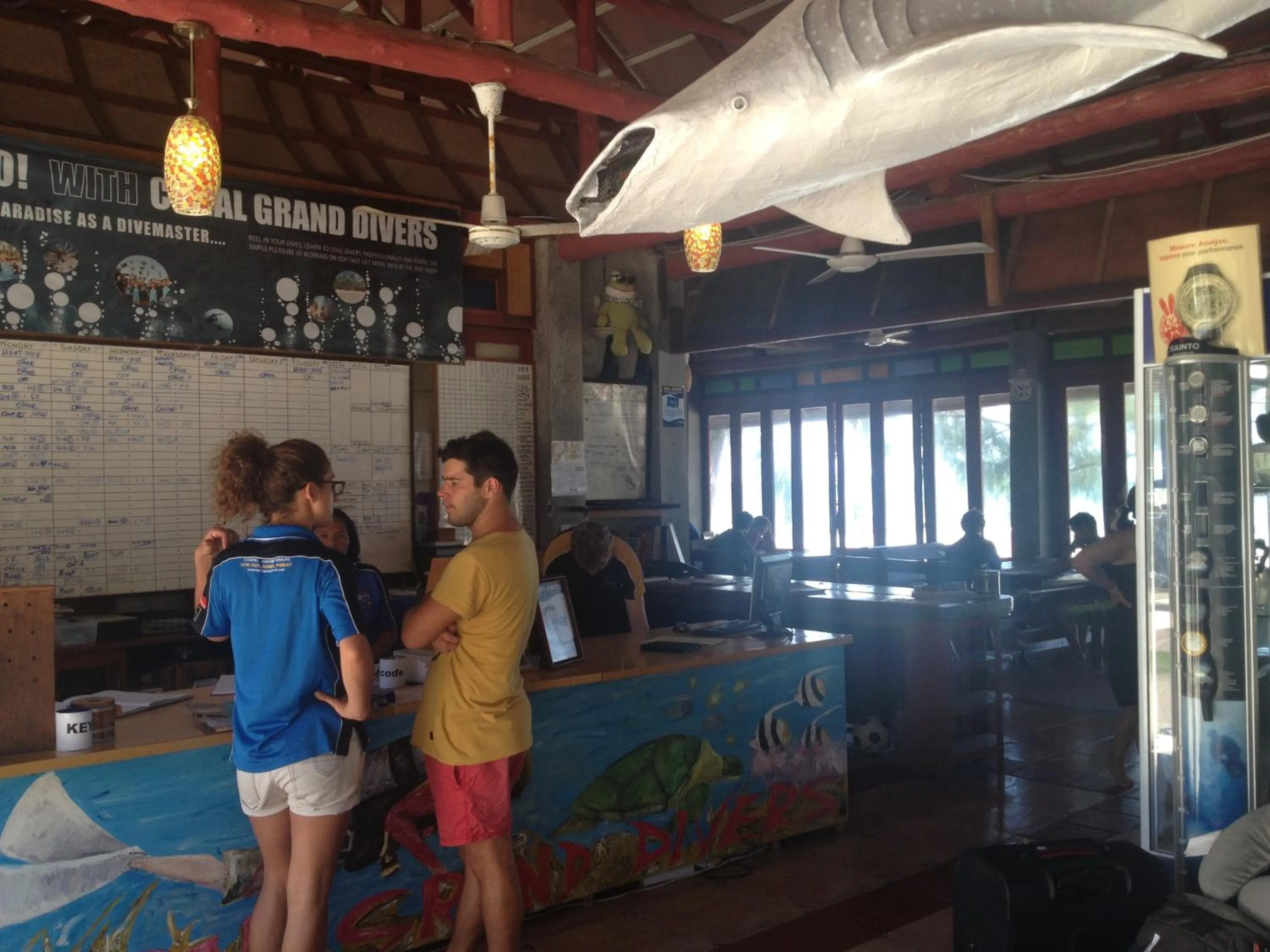 People in Koh Tao Coral Grand Resort