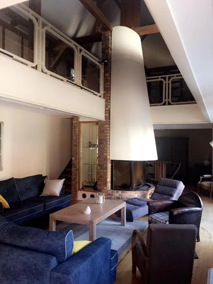 Living room in La Grange aux Coqs