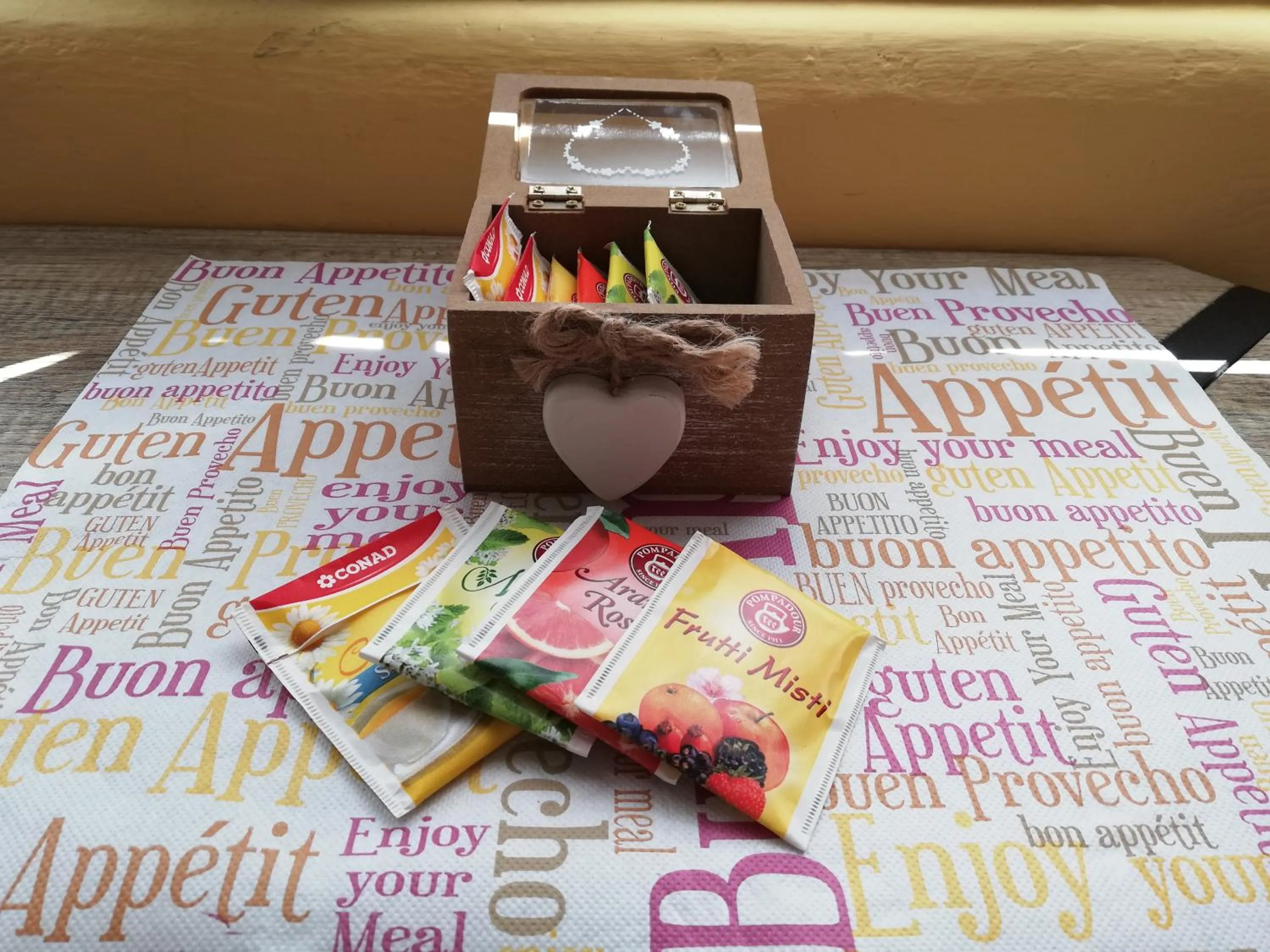 Food and drinks in Bed and Breakfast Porta Romana