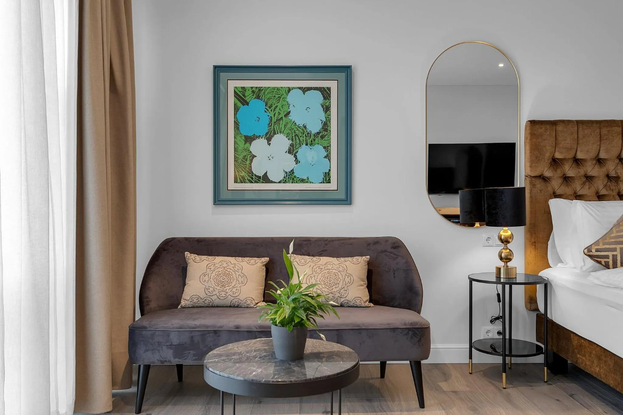 Bedroom, Bed in Hotel Grimsborgir by Keahotels