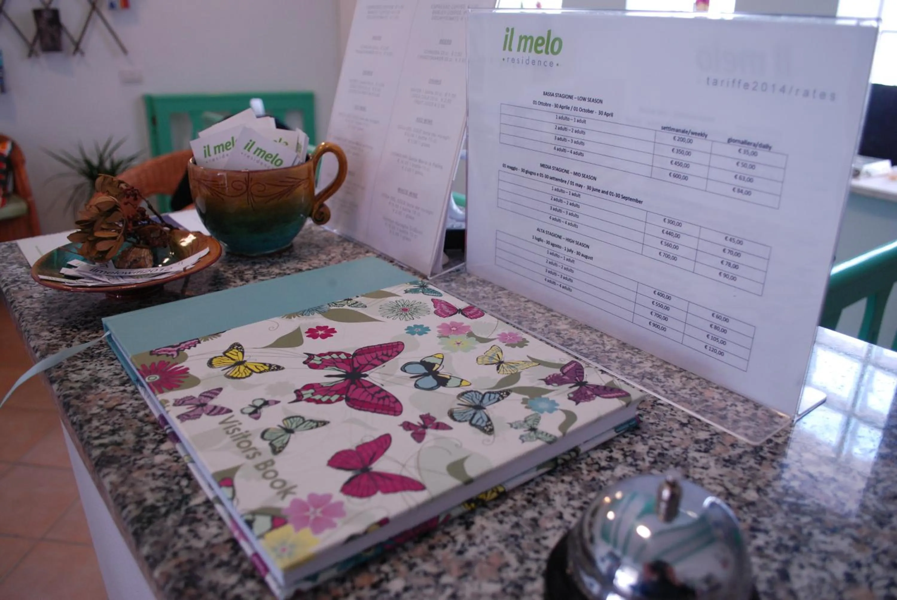 Lobby or reception in Il Melo Residence