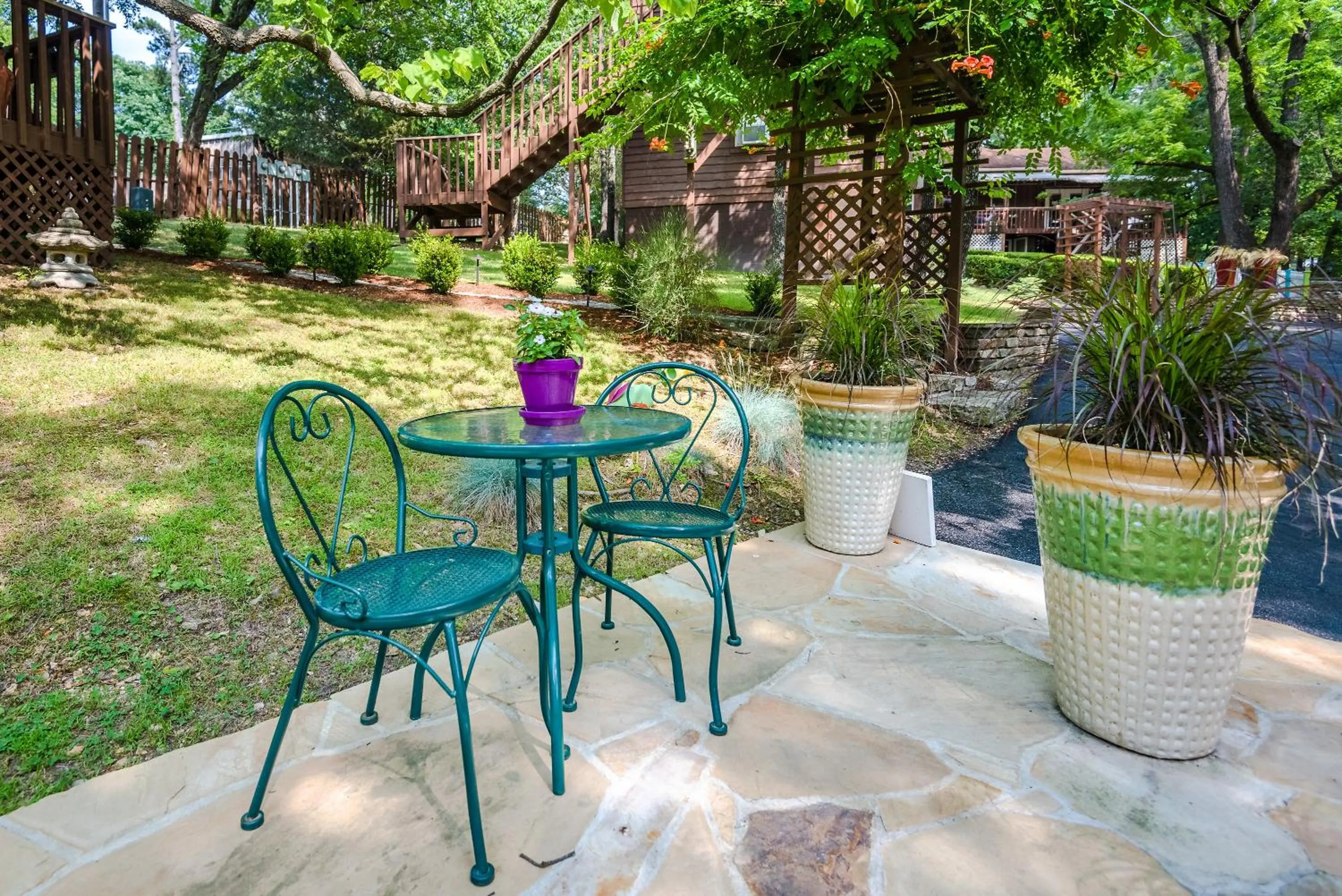 BBQ facilities in The Woods Cabins