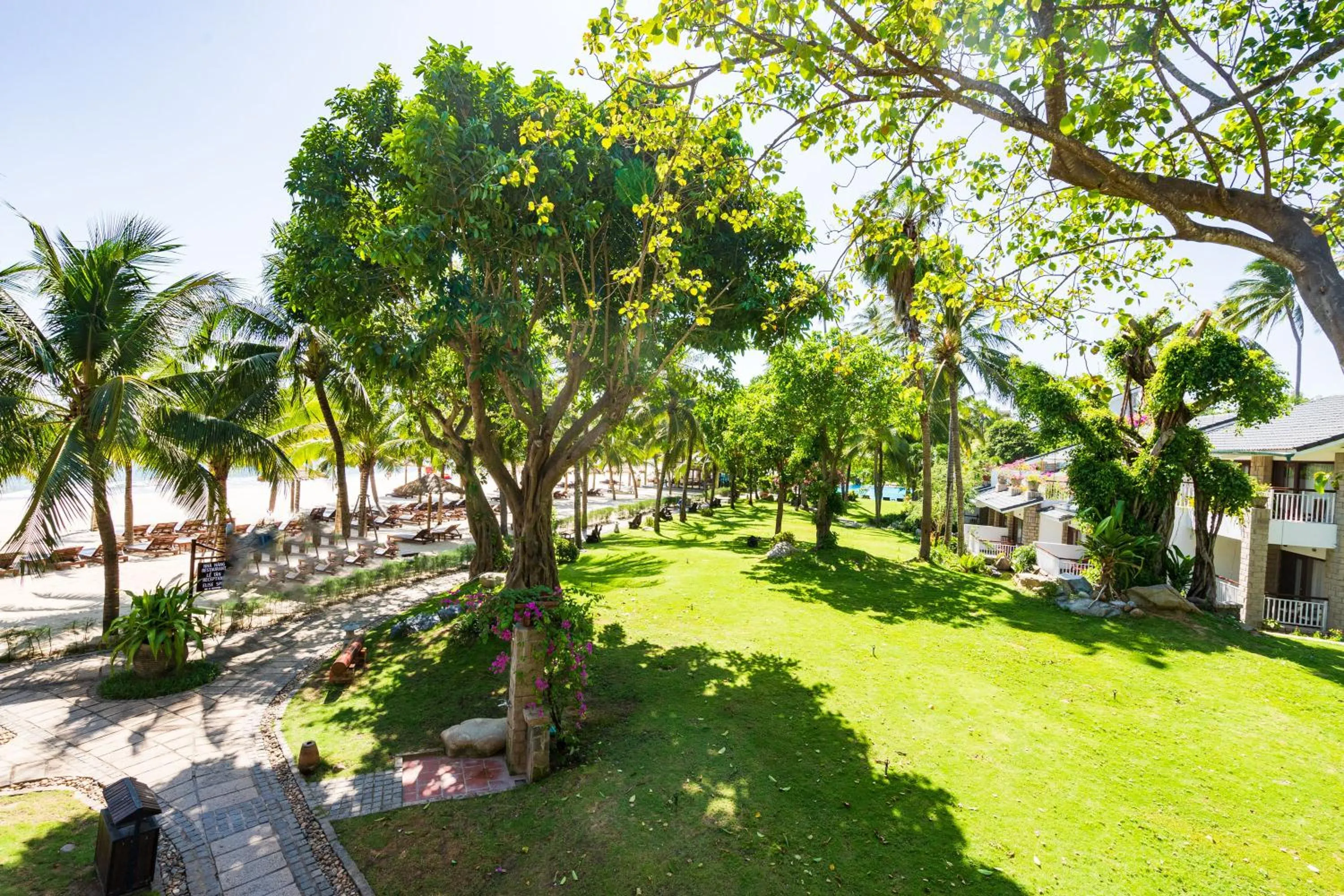 Natural landscape in Hoang Ngoc Beach Resort