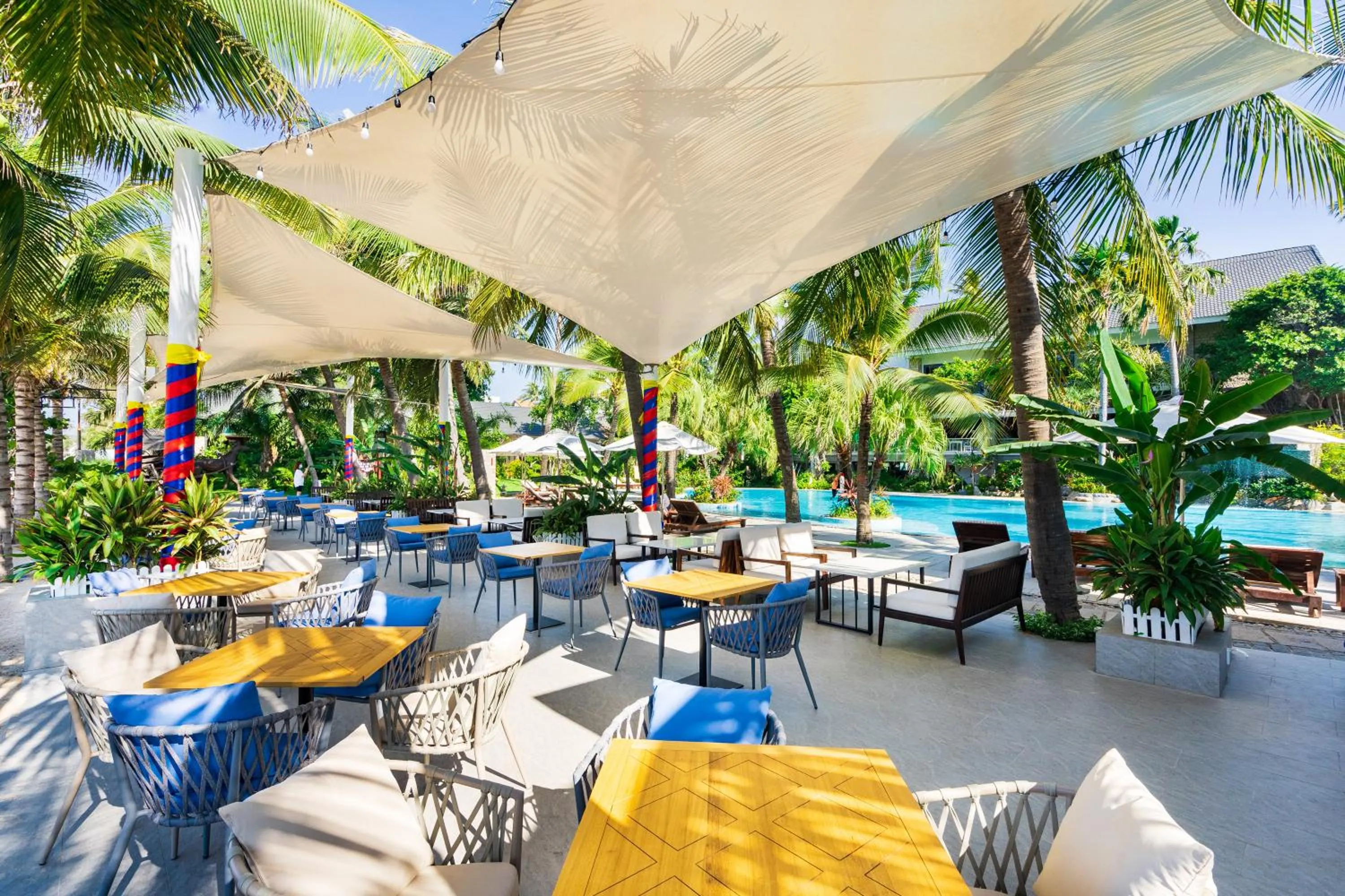 Lounge or bar in Hoang Ngoc Beach Resort