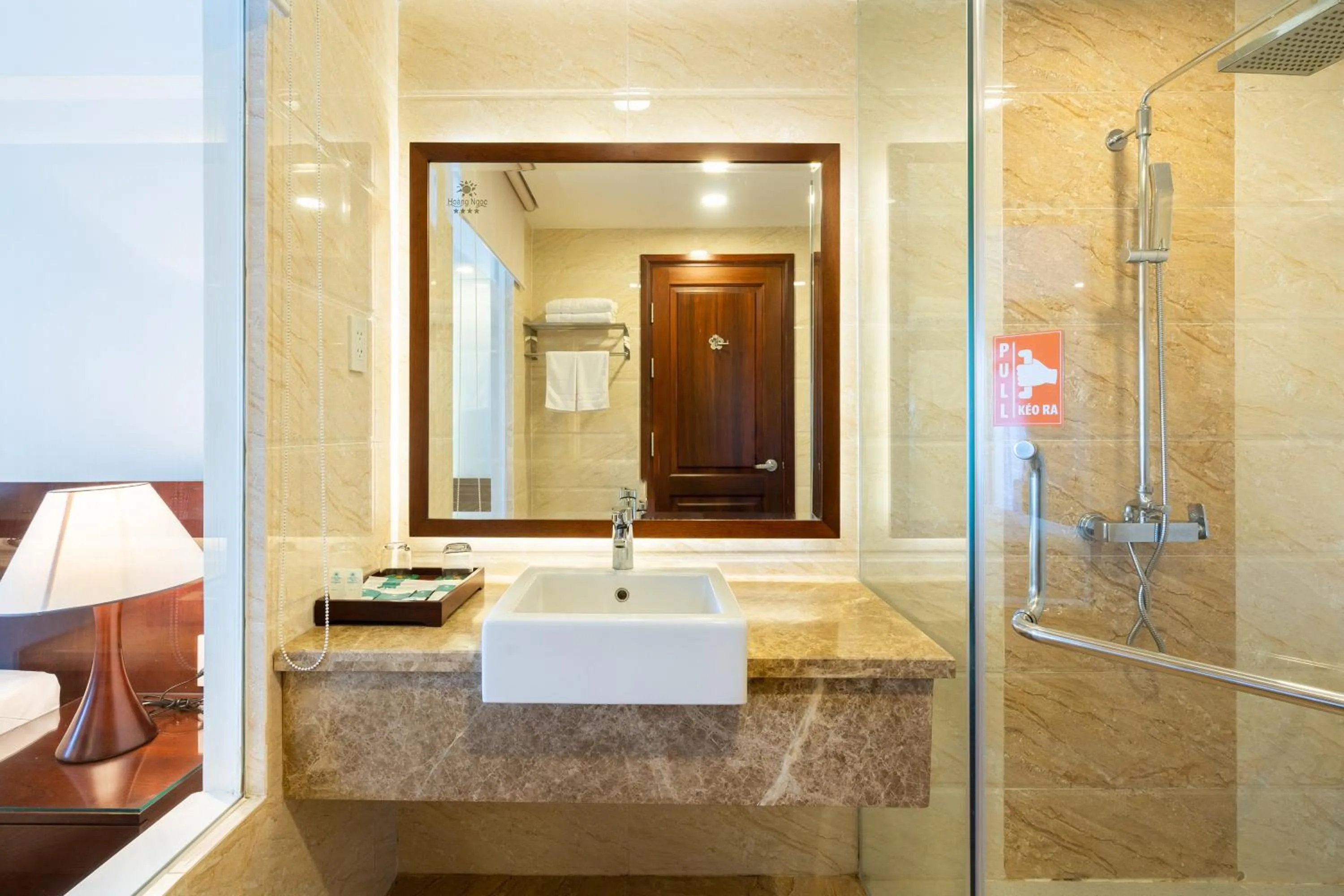 Bathroom in Hoang Ngoc Beach Resort