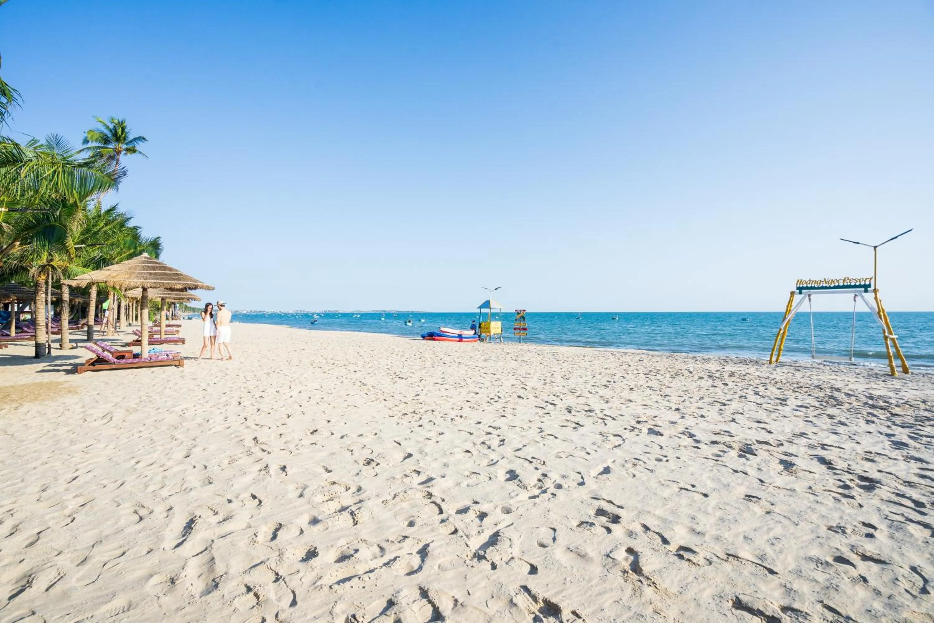 Beach in Hoang Ngoc Beach Resort