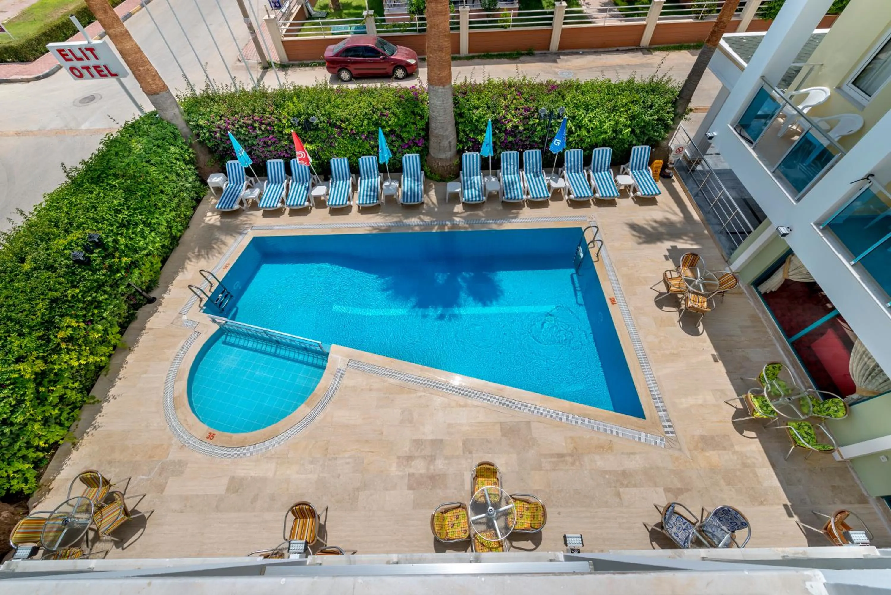 Day, Pool View in Theluna City Hotel