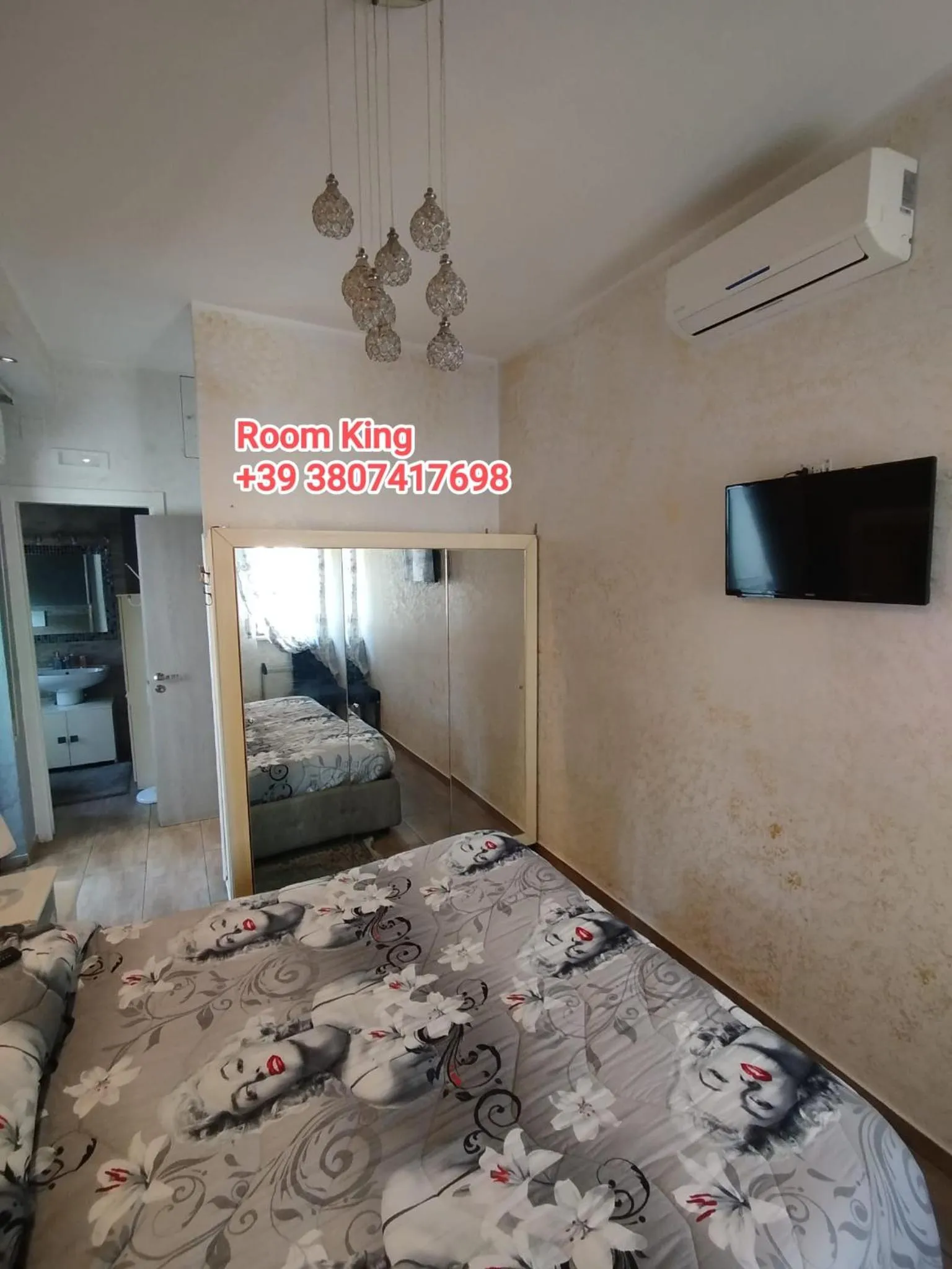 Bed in Max B&B Fiera