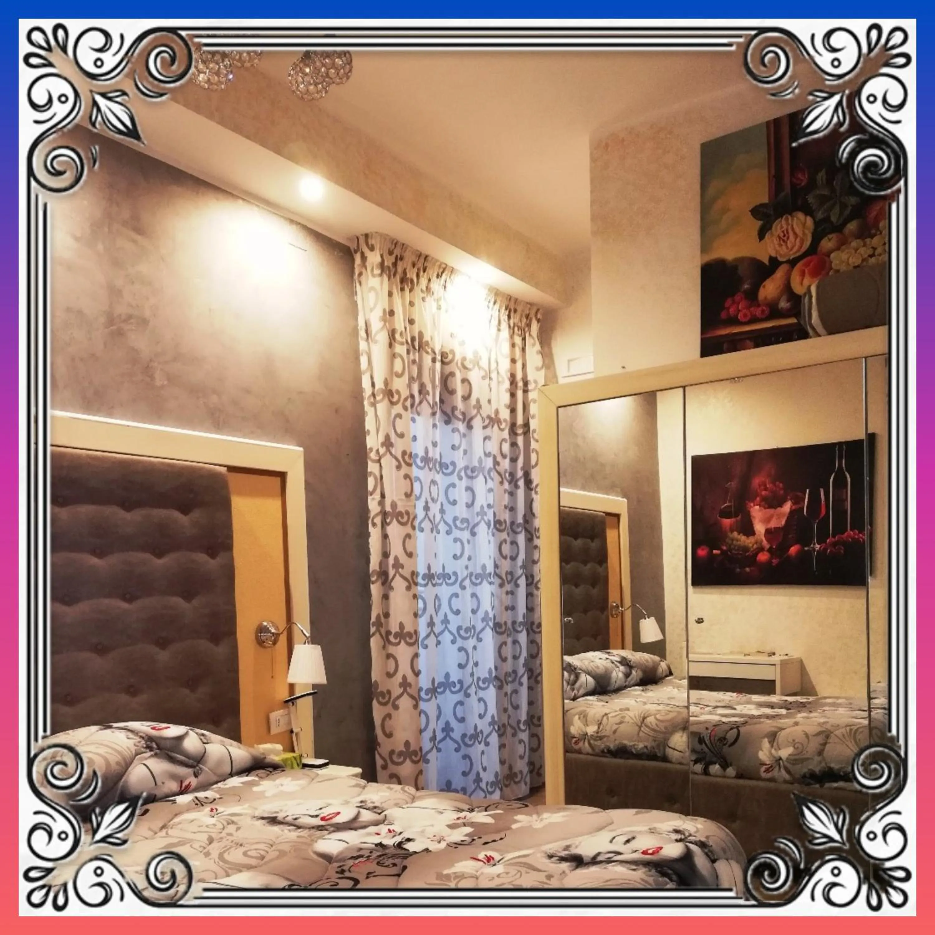 Bed in Max B&B Fiera