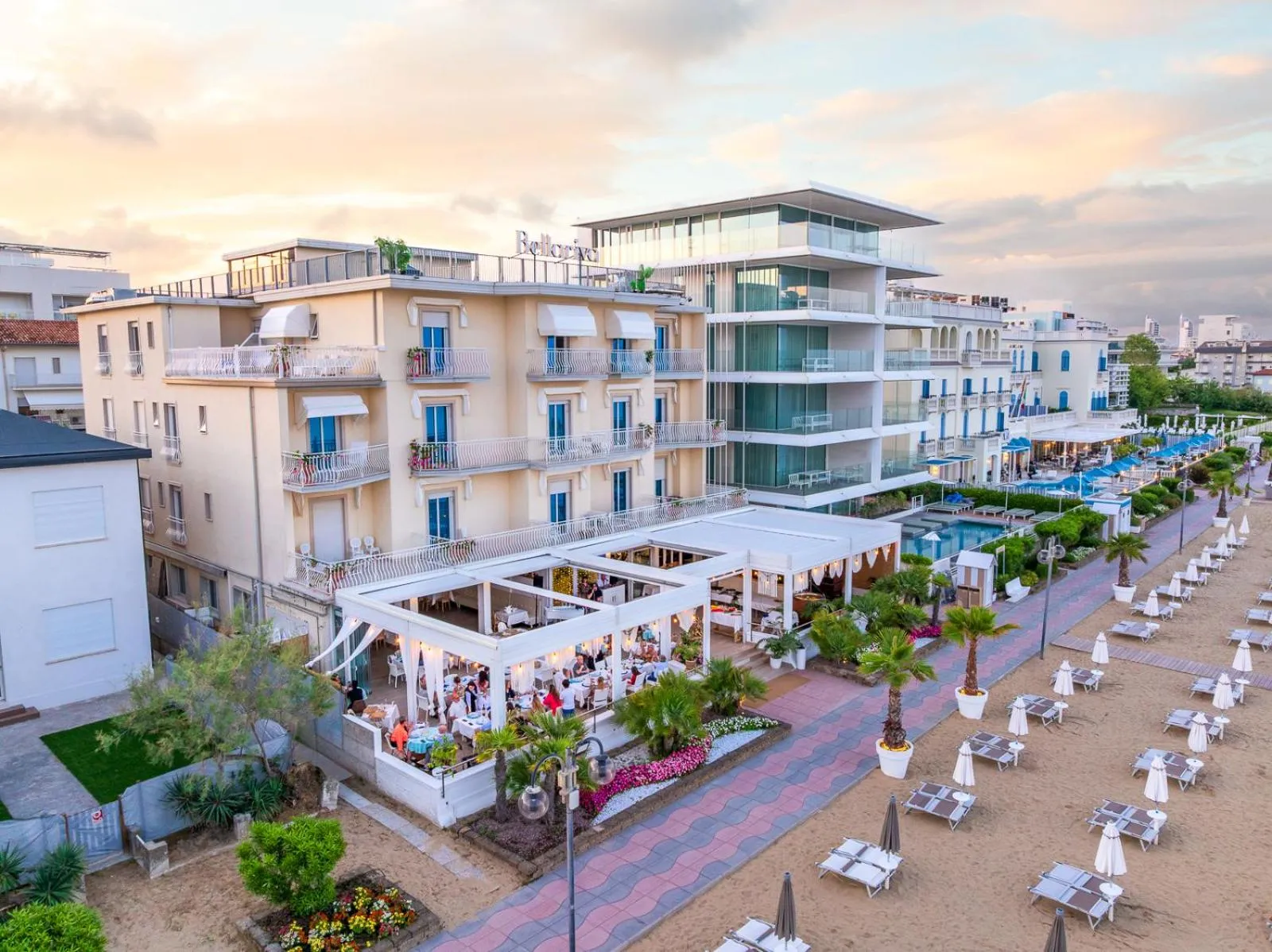 Bird's eye view in Hotel Bellariva