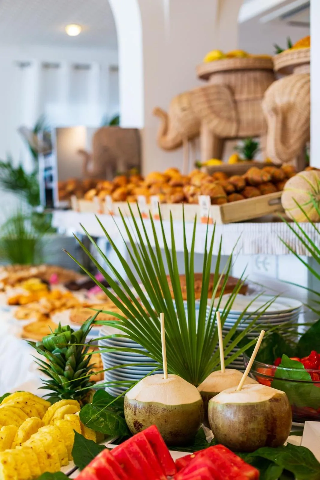 Buffet breakfast in Hotel Bellariva