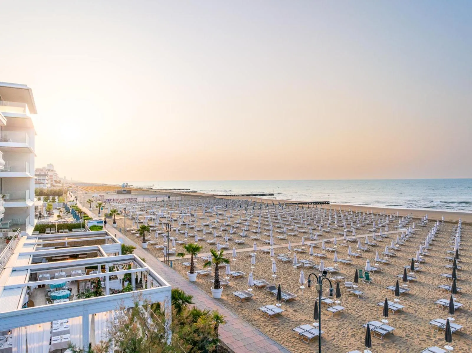 Beach in Hotel Bellariva