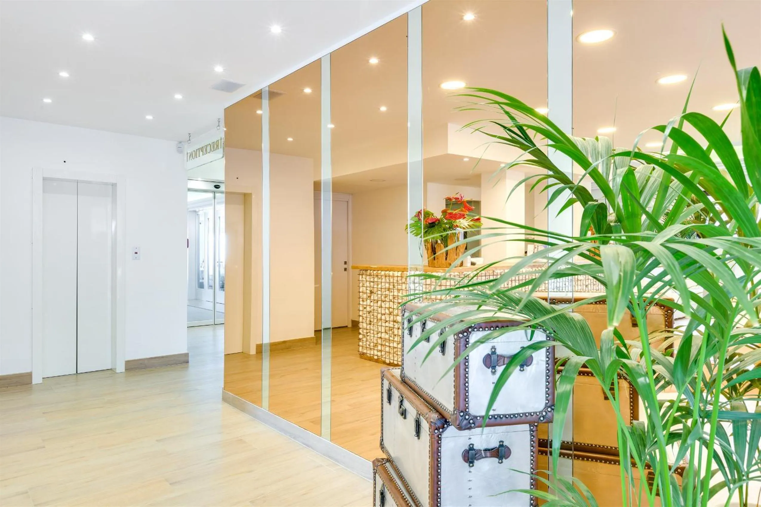 Lobby or reception in Hotel Bellariva