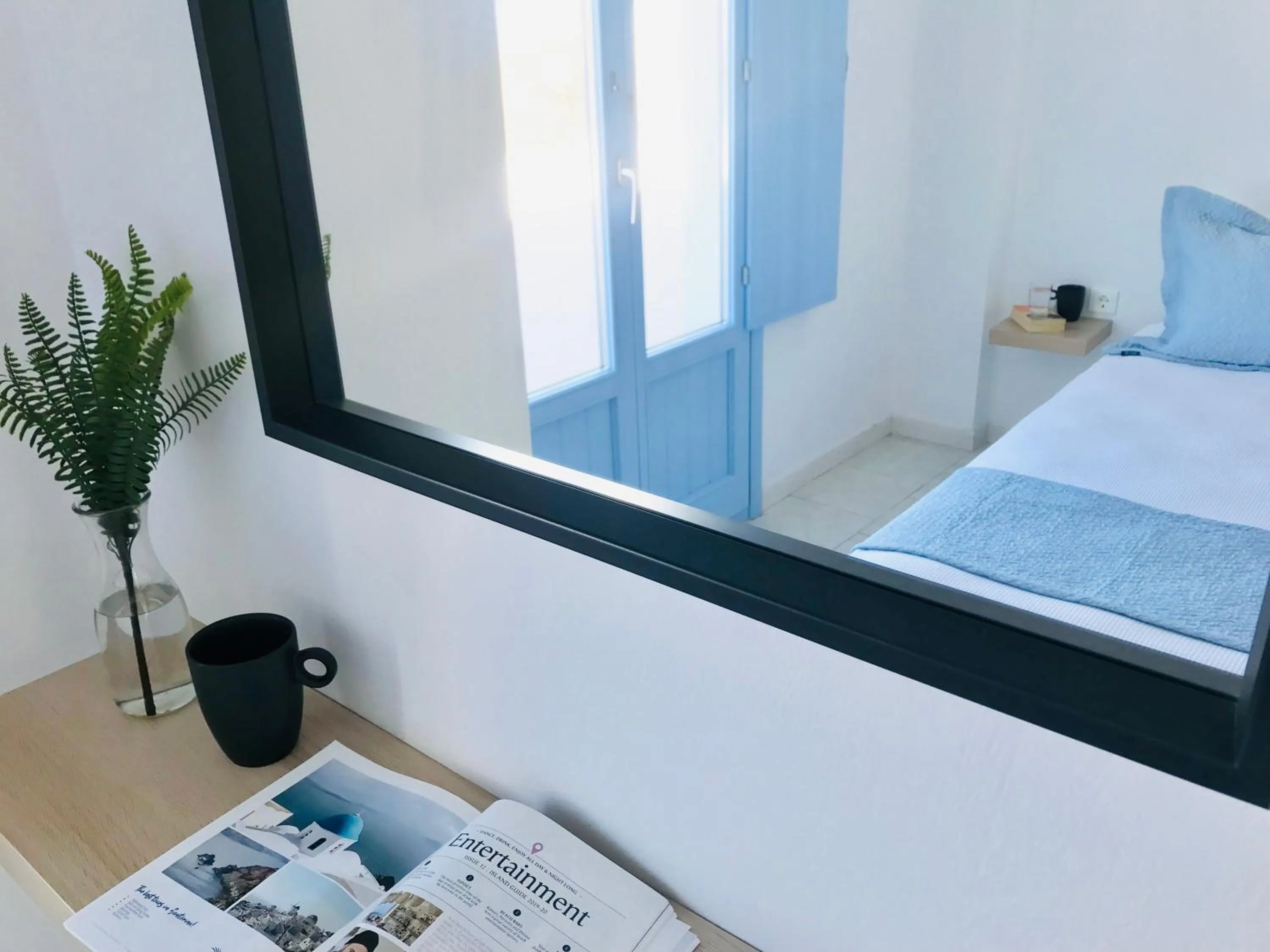 Bedroom, Bed in Villa Fotini