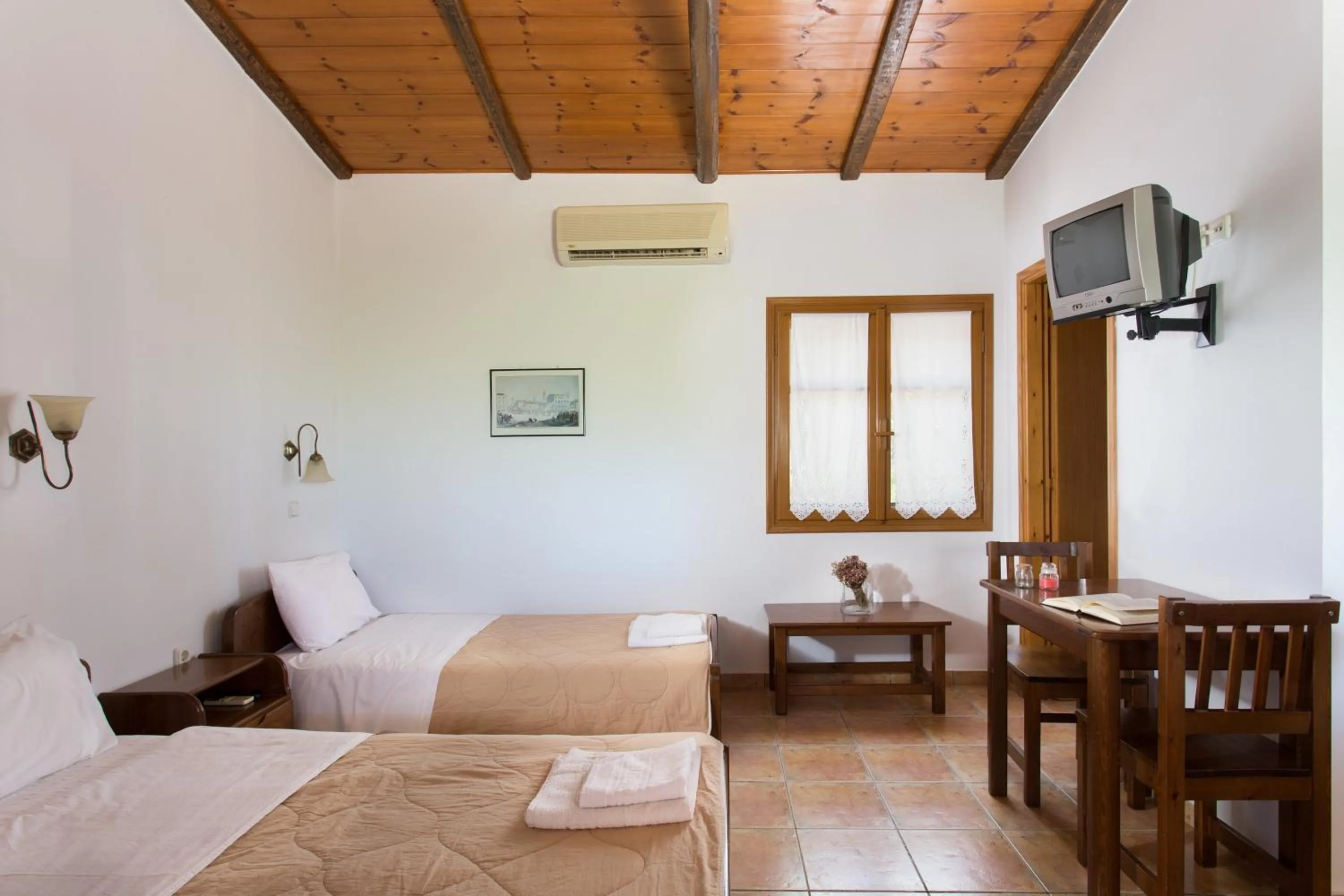 Bedroom, Bed in Georgia's Houses (Melitzanakia)