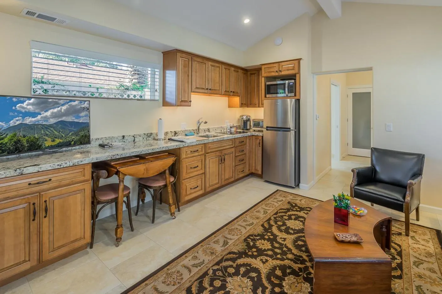 Kitchen or kitchenette in Solvang Alisal Vacation Cottages