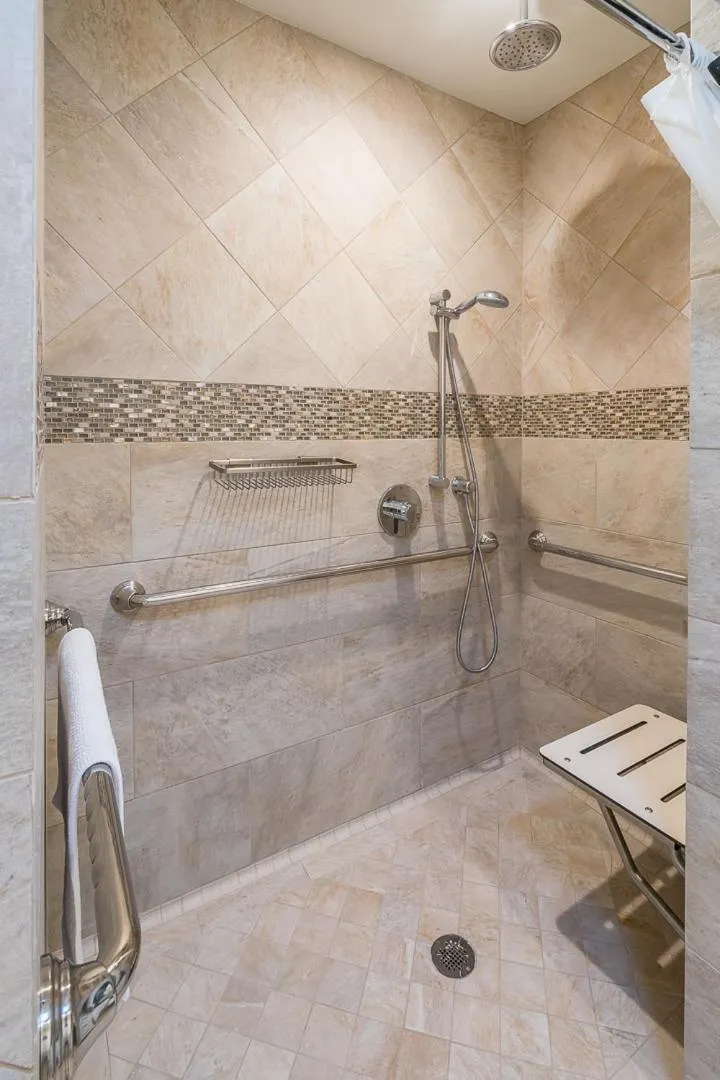 Shower in Solvang Alisal Vacation Cottages