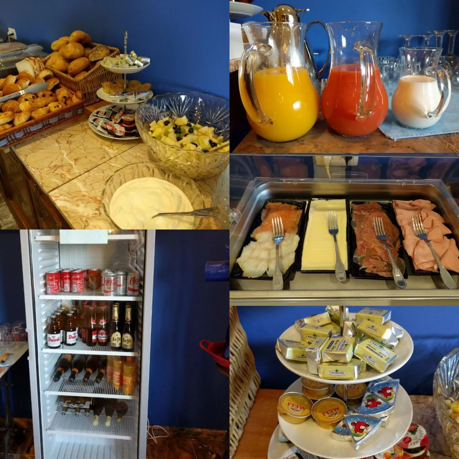 Continental breakfast in Shangrilaherzele