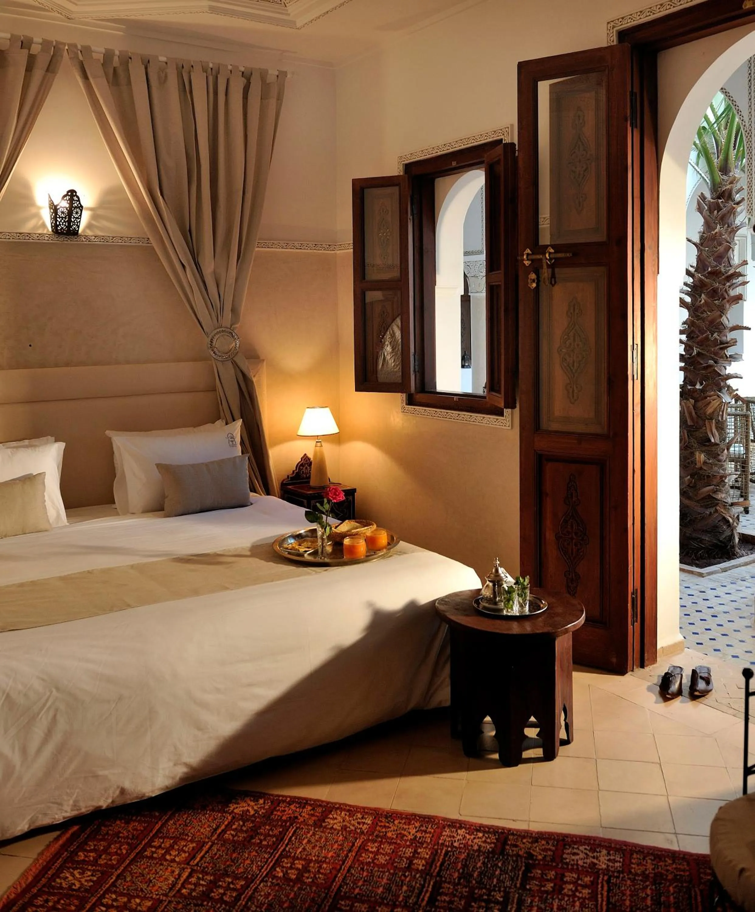 Photo of the whole room, Bed in Riad Le Jardin d'Abdou