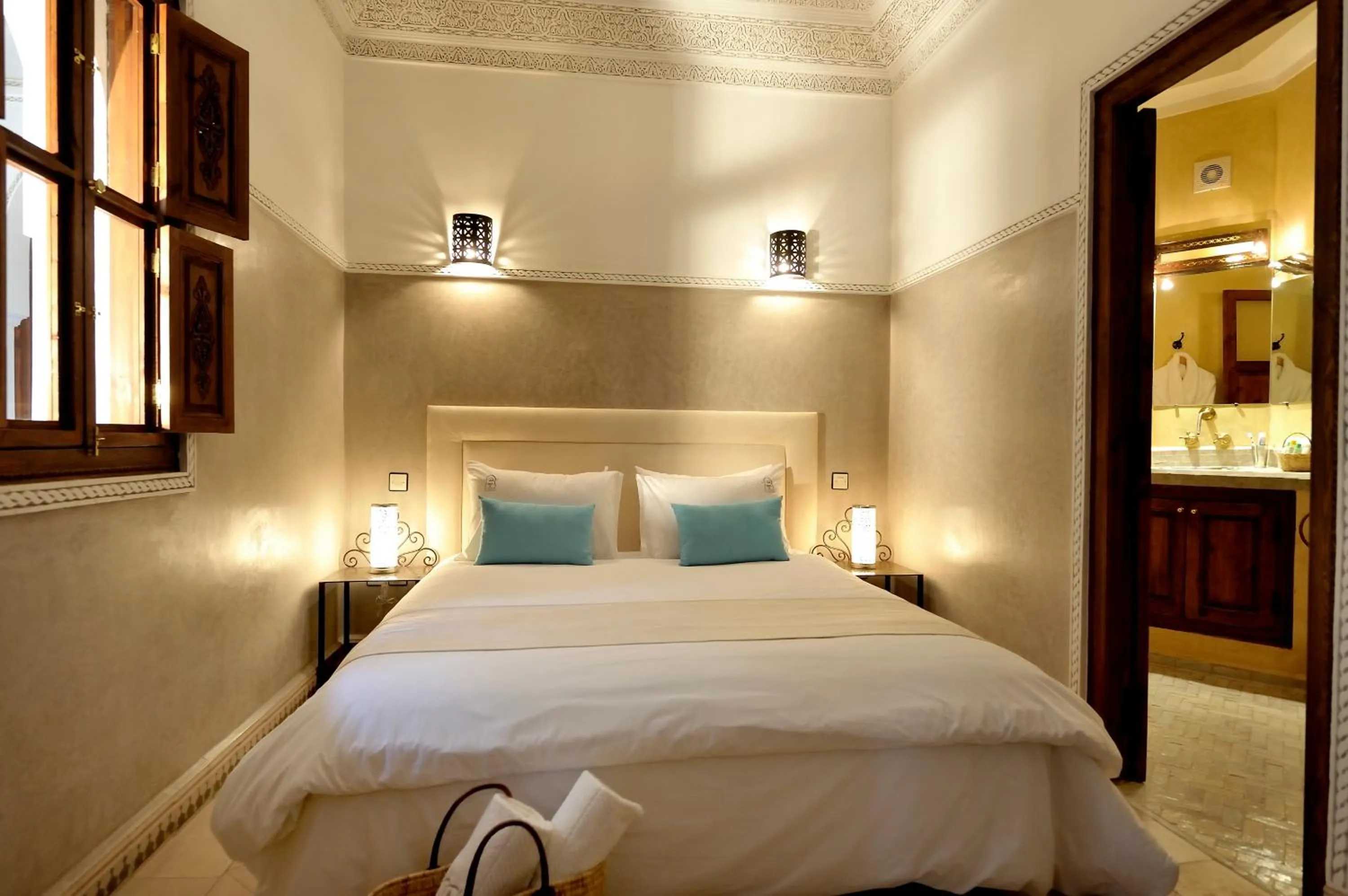 Photo of the whole room, Bed in Riad Le Jardin d'Abdou