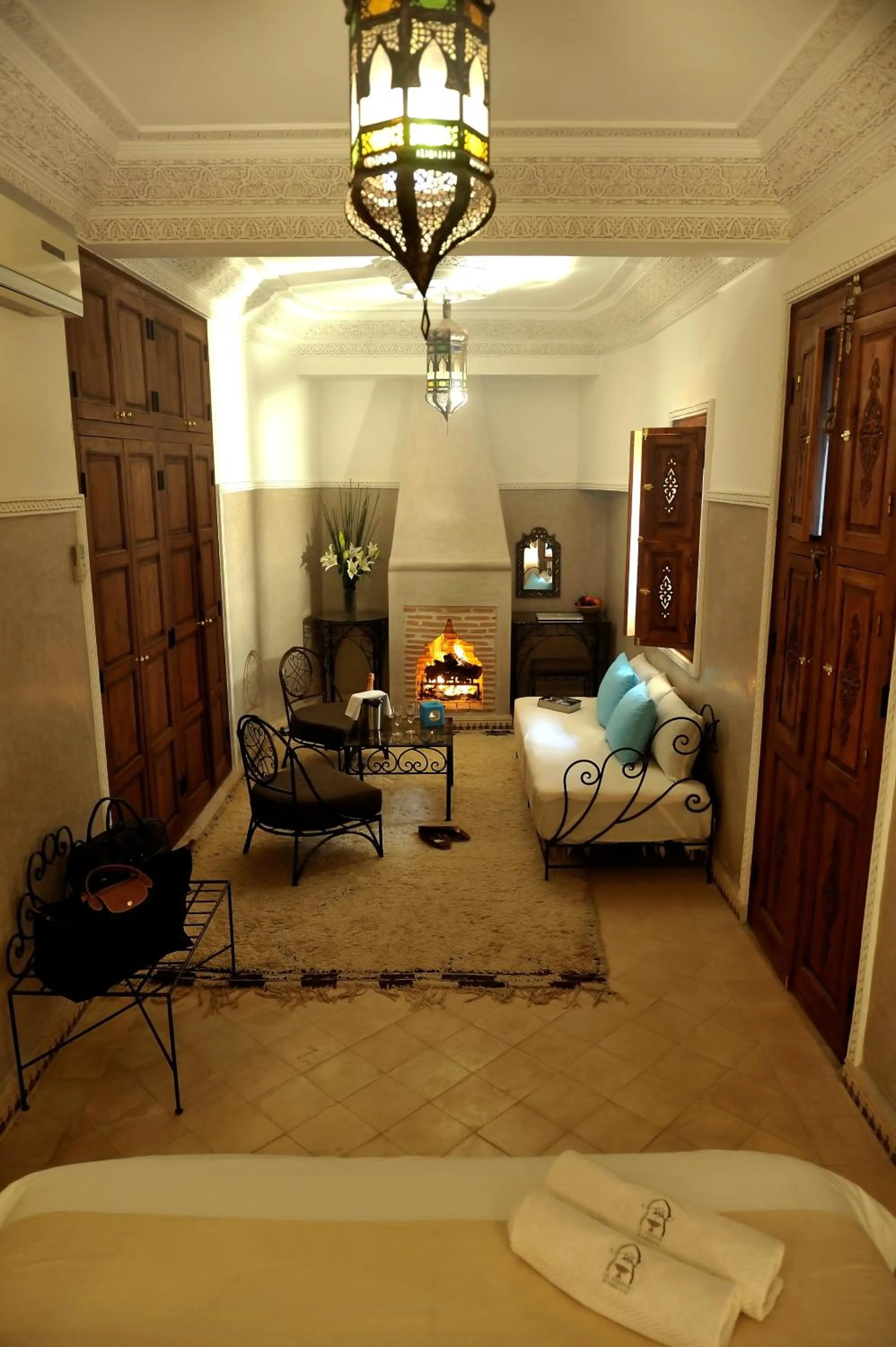 Photo of the whole room, Bed in Riad Le Jardin d'Abdou