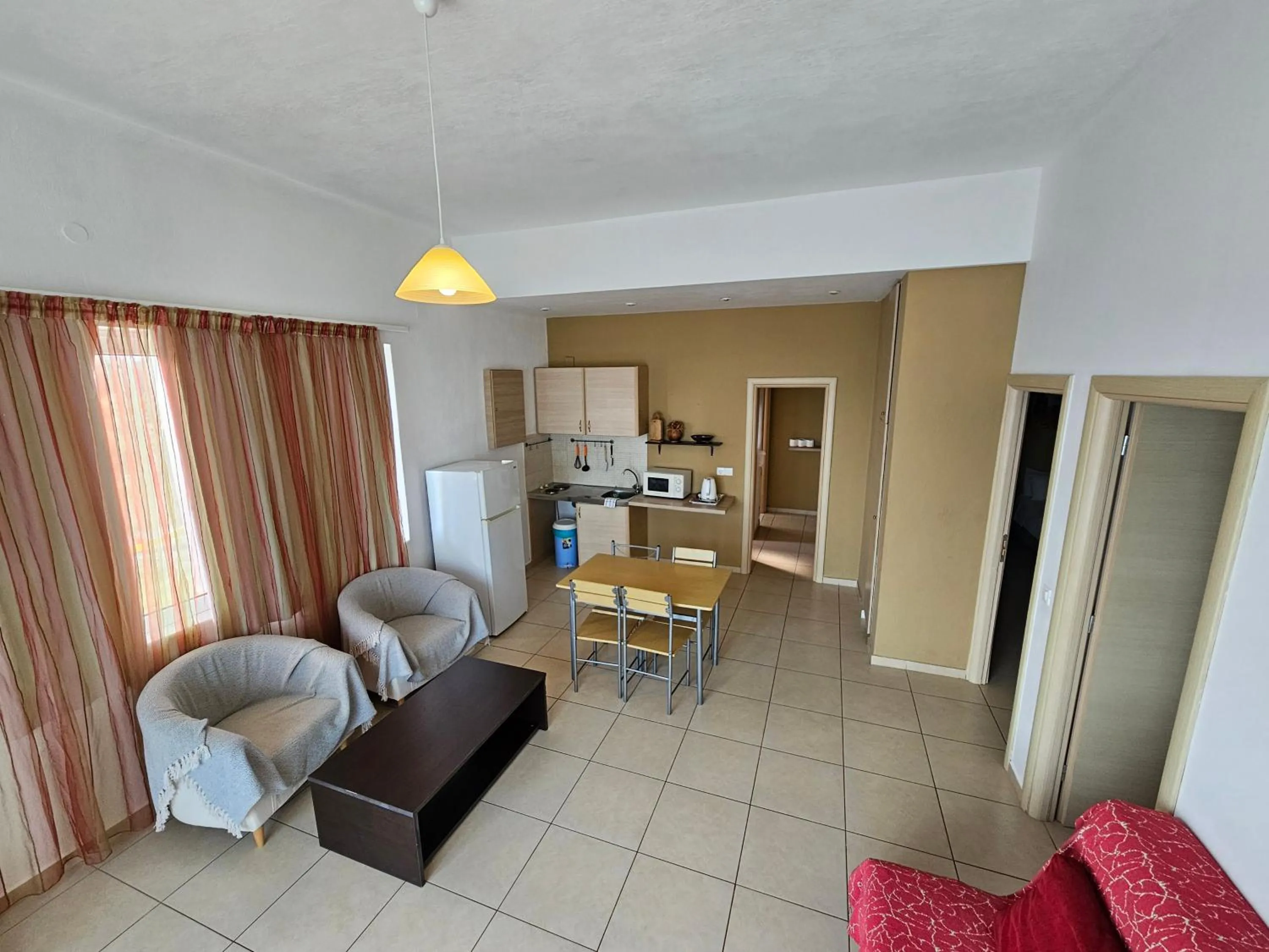 Kitchen or kitchenette in Elounda Sunrise Apartments