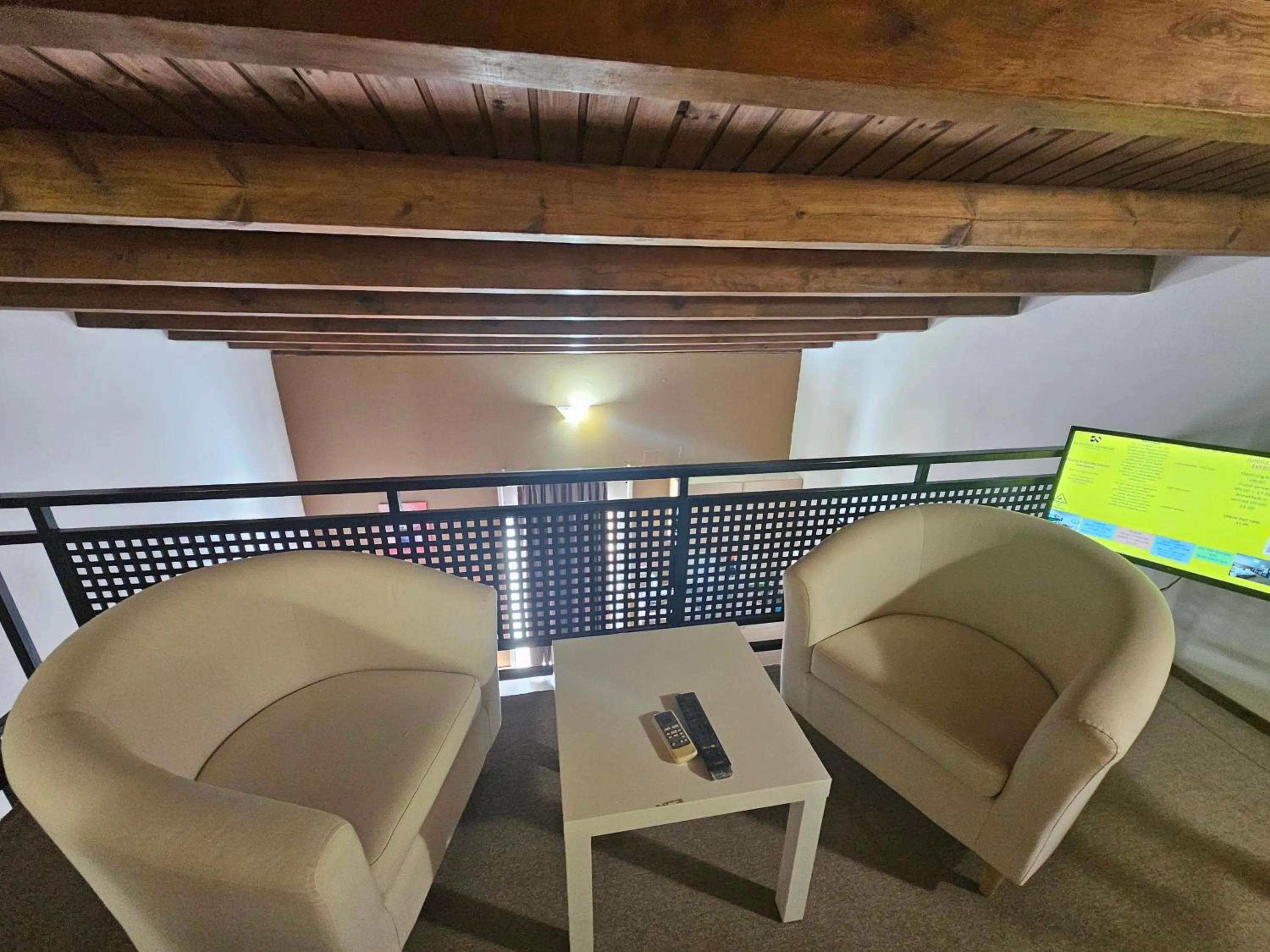 Seating area in Elounda Sunrise Apartments