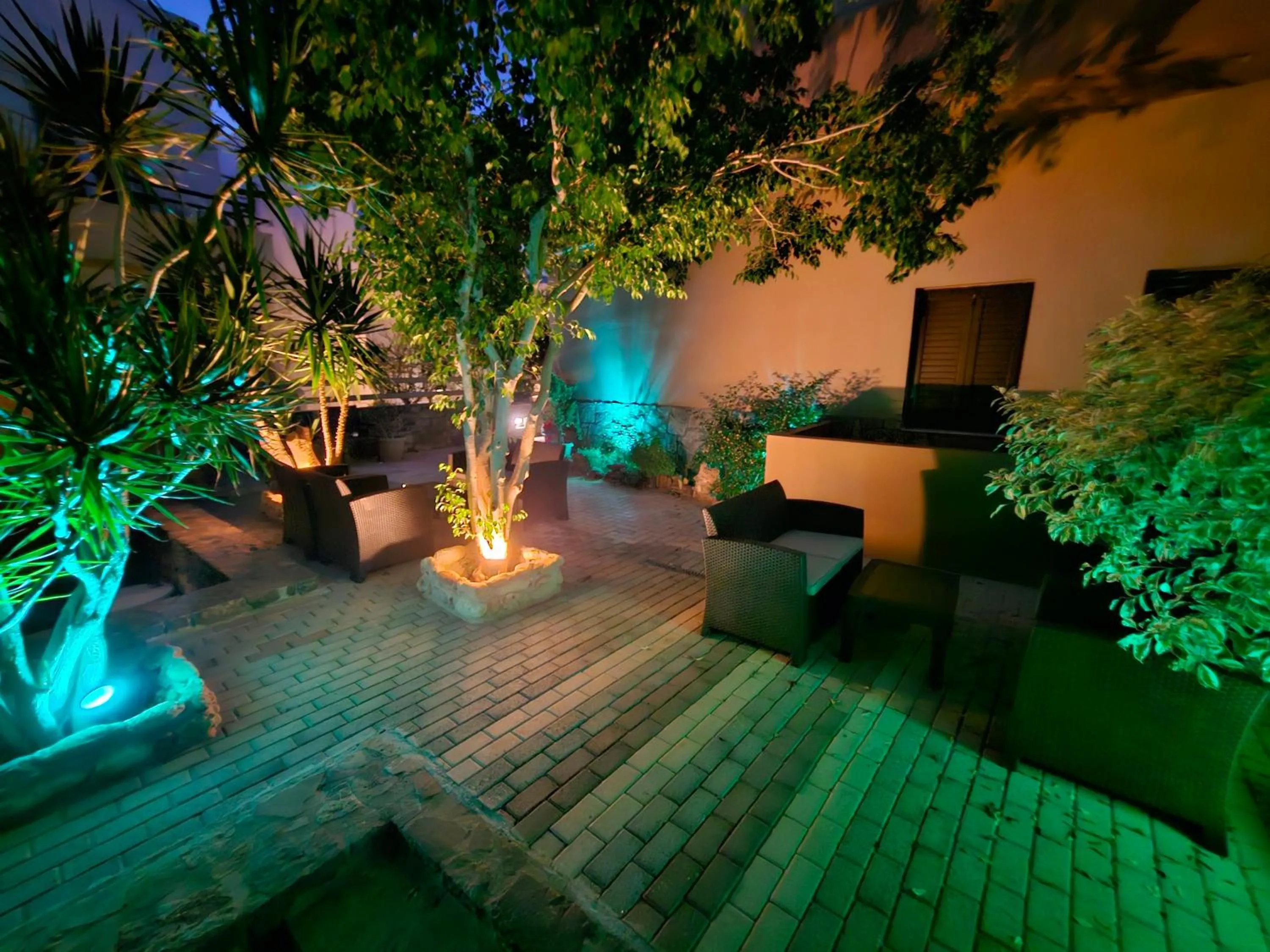 Garden in Elounda Sunrise Apartments