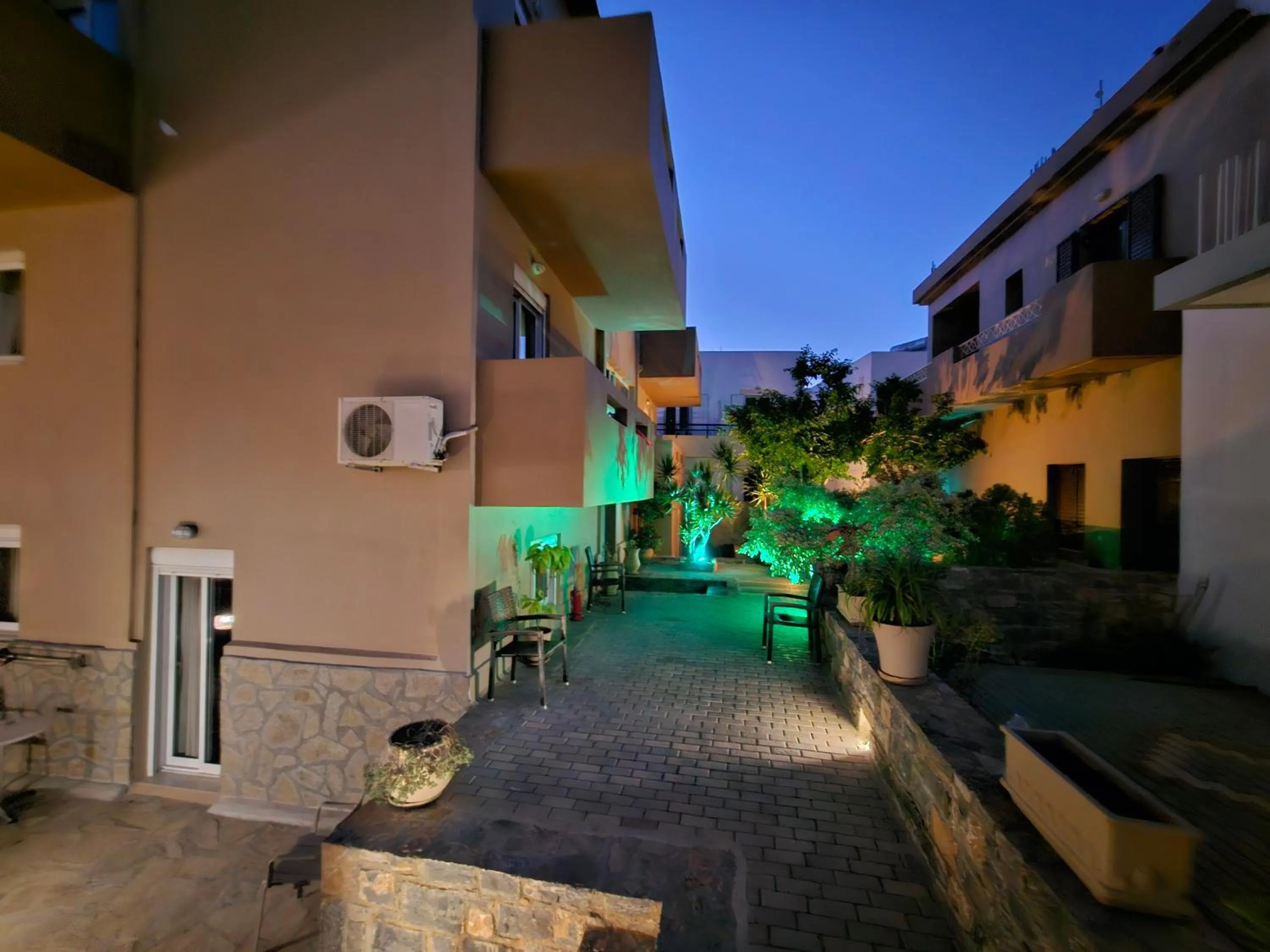 Property building in Elounda Sunrise Apartments