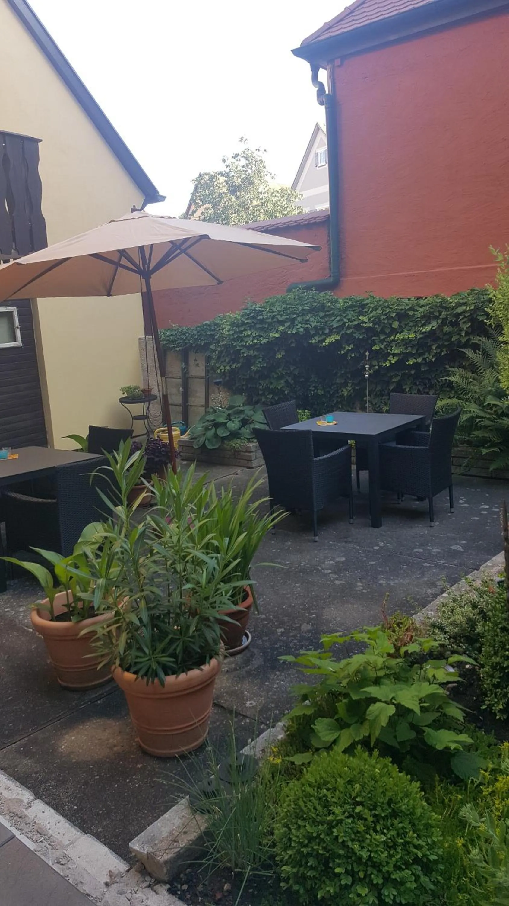 Patio in Baumeisterhaus