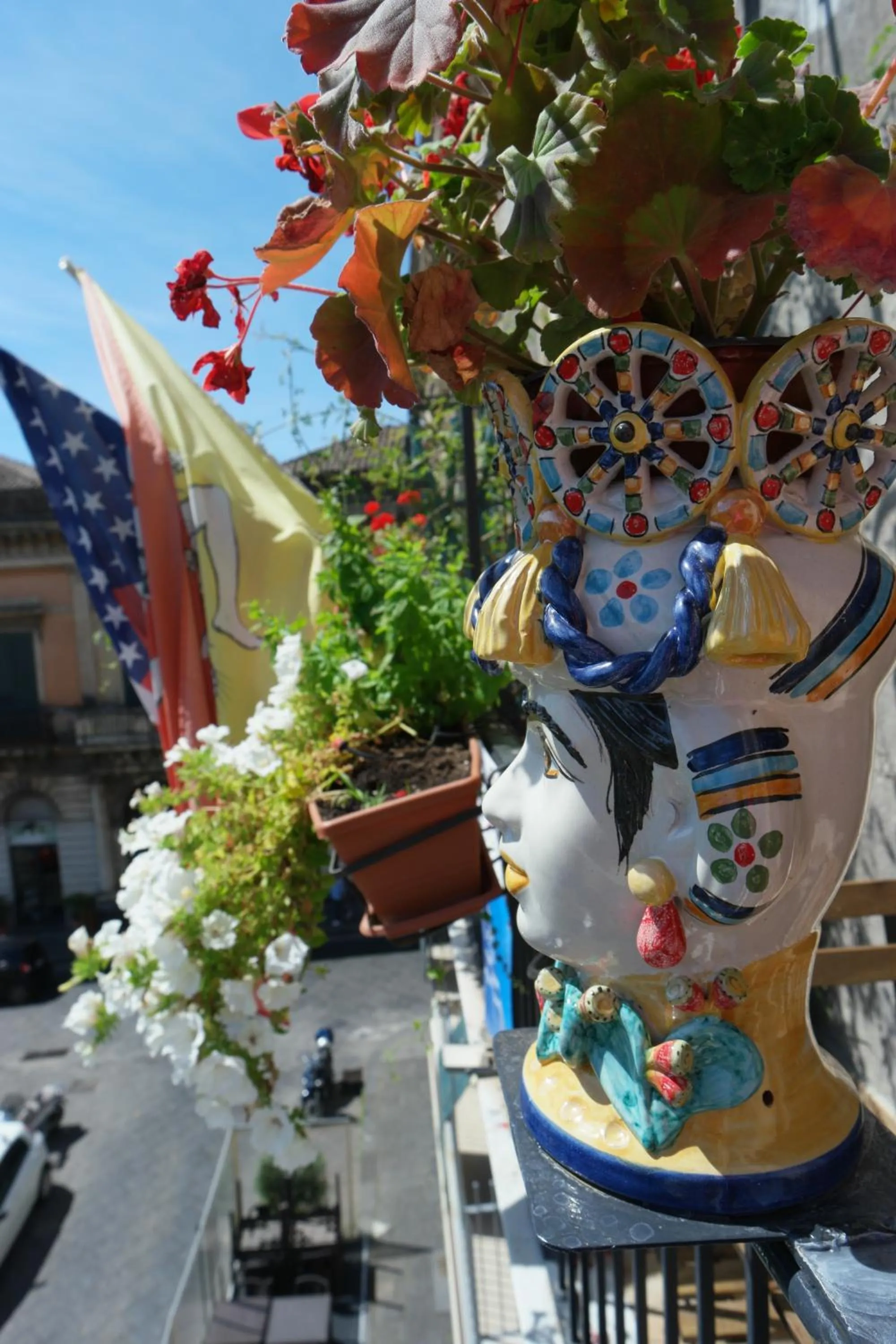 View (from property/room) in Jonio B&B