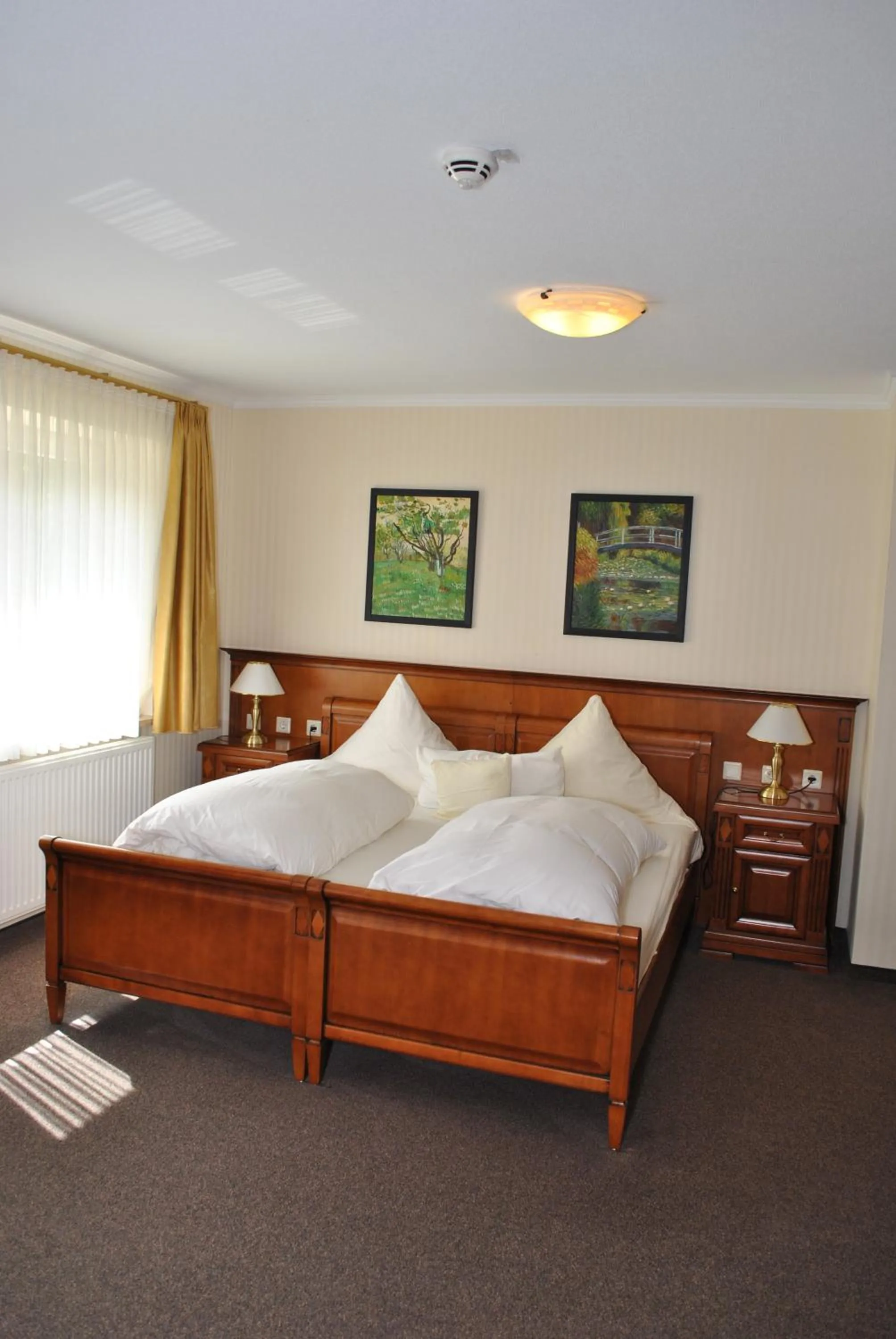 Decorative detail, Bed in Waldhotel Rheinbach