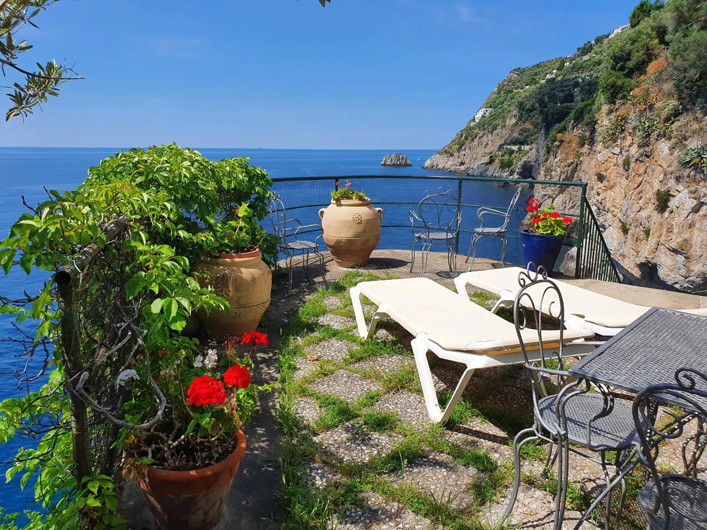 Balcony/Terrace in Hotel Villa Maria Pia