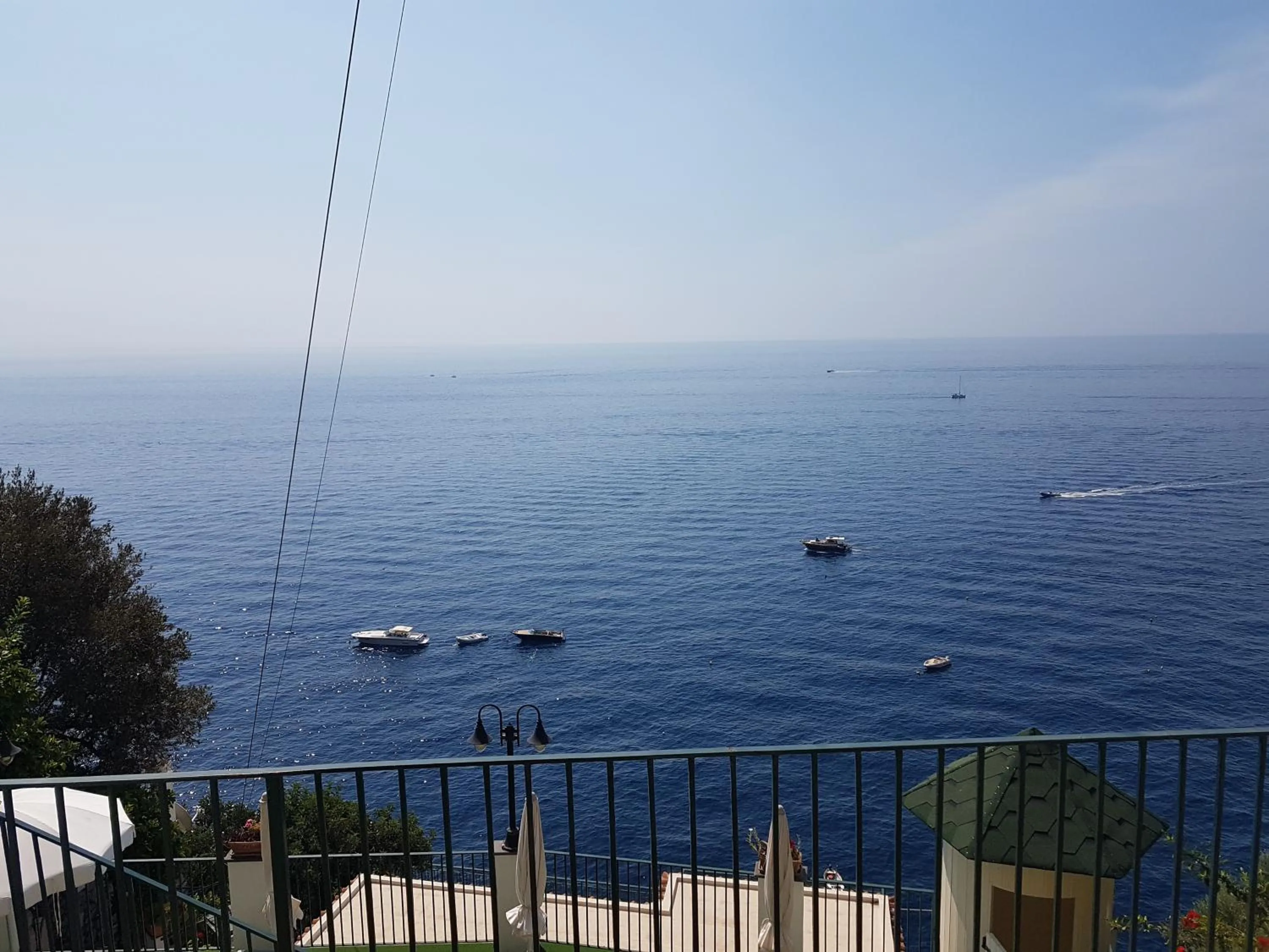 Balcony/Terrace in Hotel Villa Maria Pia
