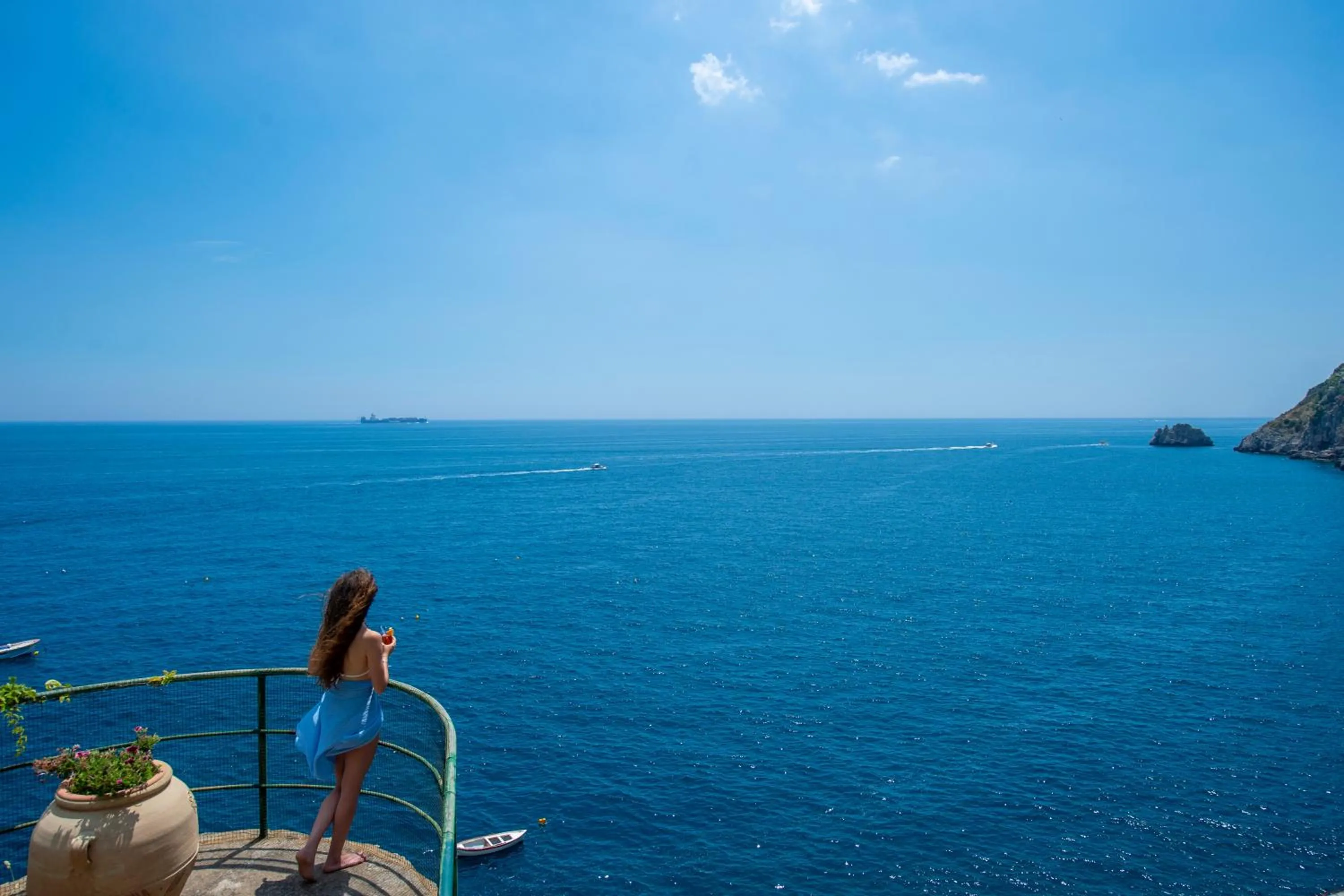 Natural landscape in Hotel Villa Maria Pia