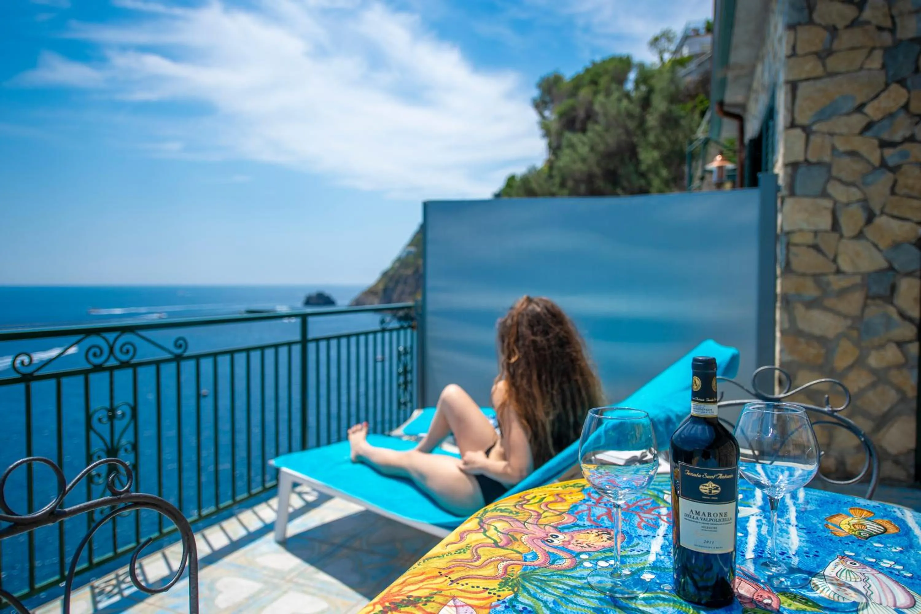 Natural landscape in Hotel Villa Maria Pia