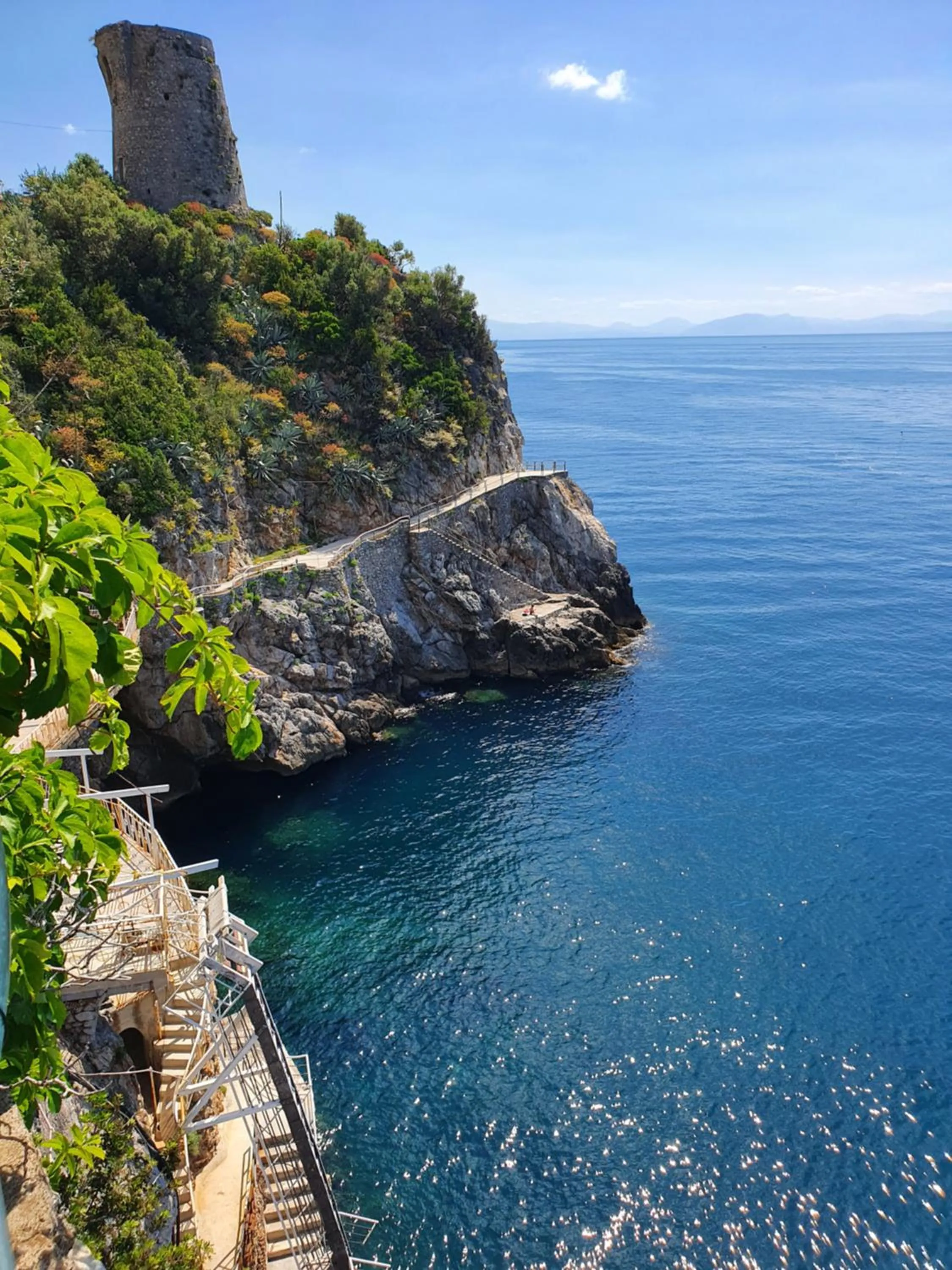 Natural landscape in Hotel Villa Maria Pia