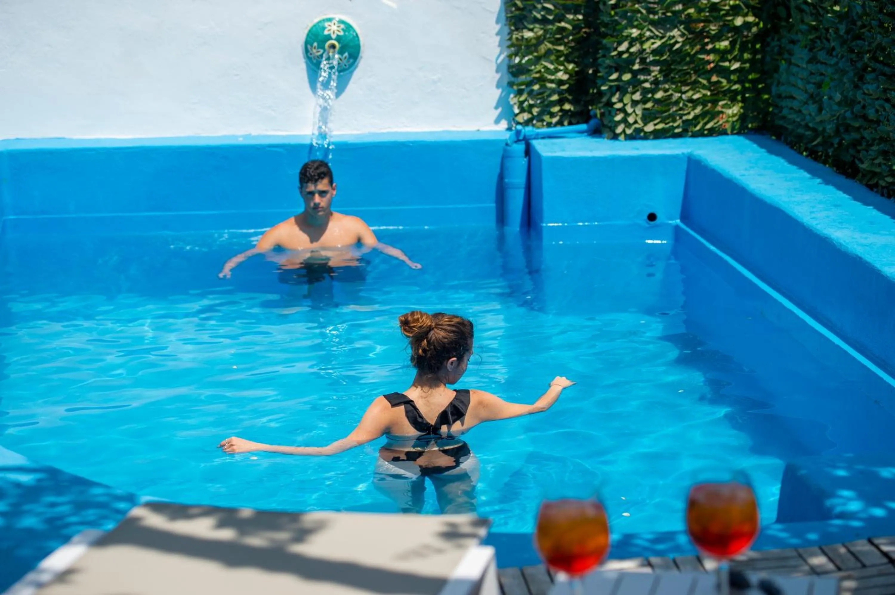 Swimming pool in Hotel Villa Maria Pia